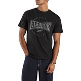 Reebok Men's Shield Graphic T-shirt - Casual Crewneck T-shirt Front_Flat
