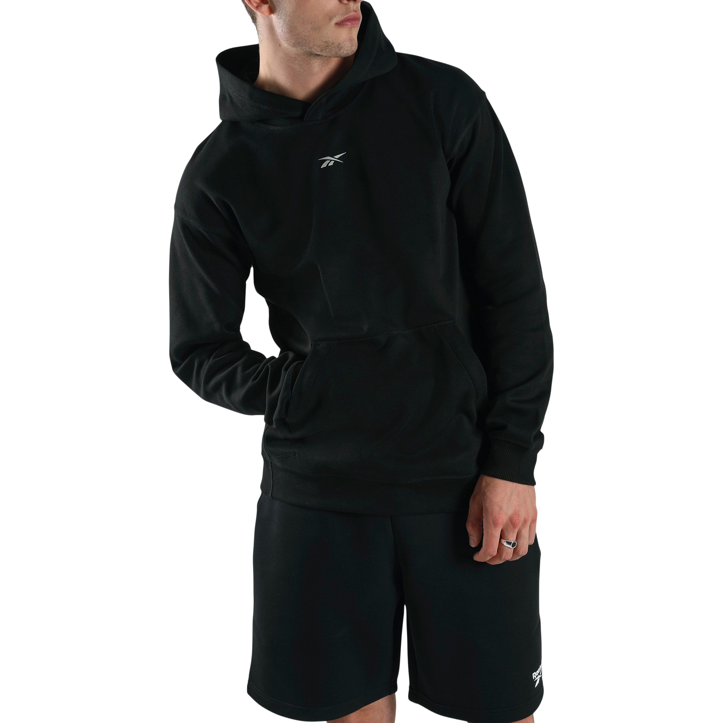 Reebok Men's Athlete Double Knit Pullover Hoodie