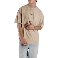 Reebok Men's Washed Oversized Garment-Washed Casual T-shirt