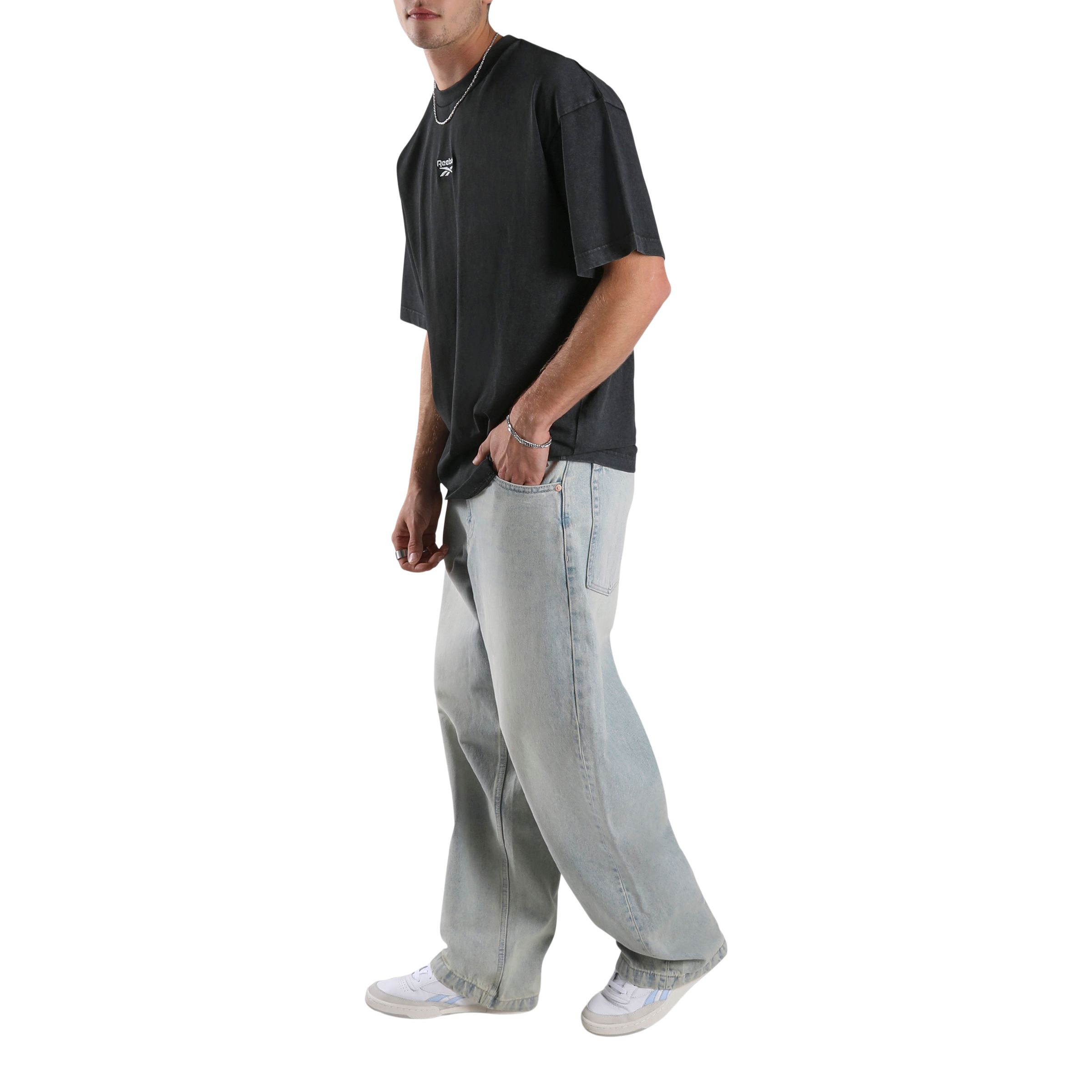Reebok Men's Washed Oversized T-Shirt
