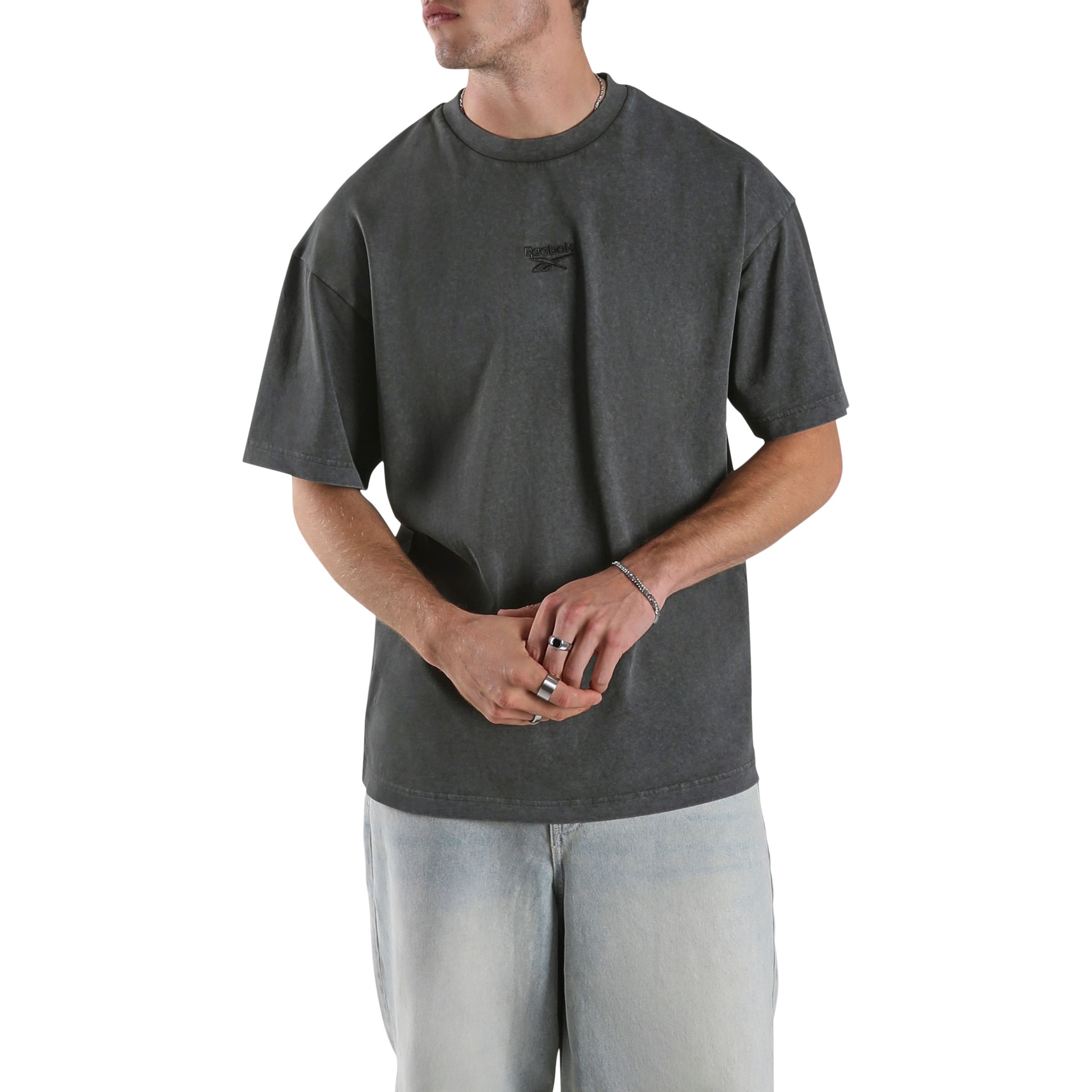 Reebok Men's Washed Oversized T-Shirt