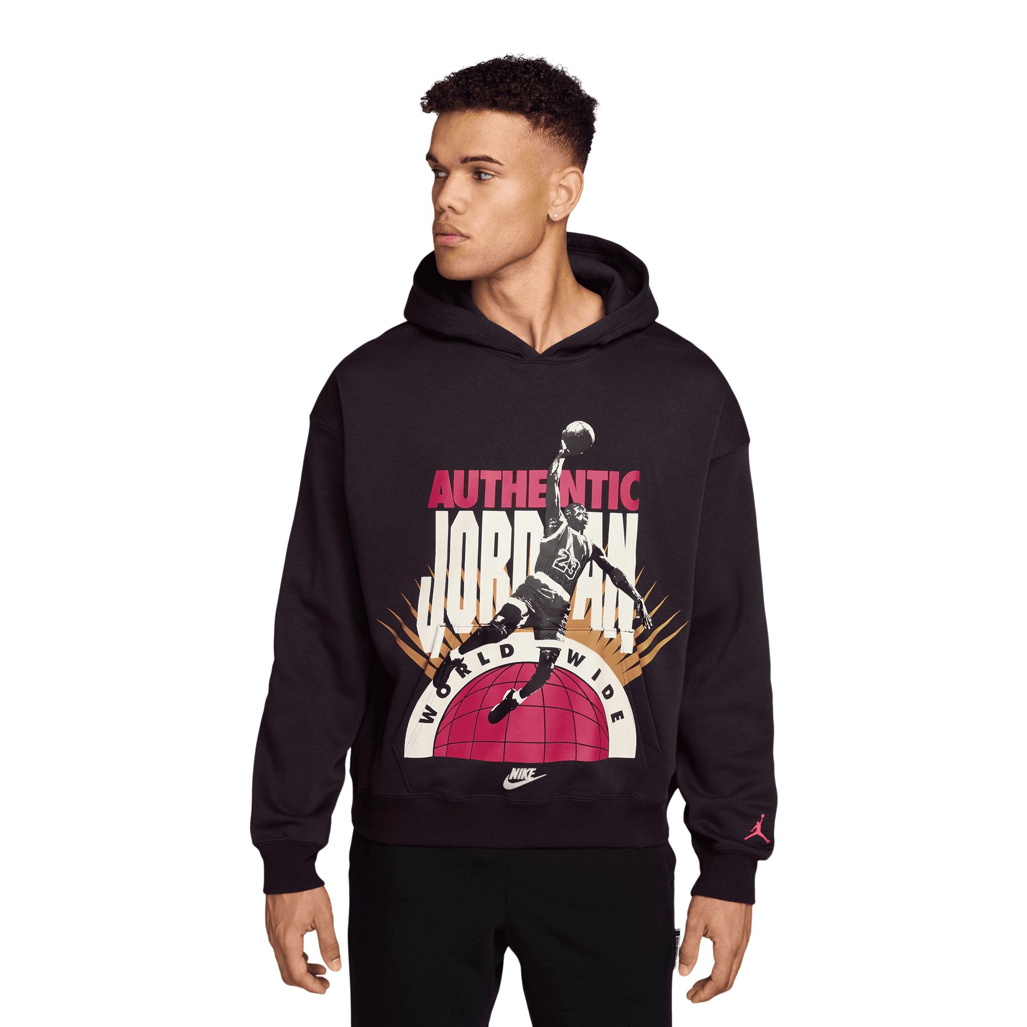 Jordan Men's Brooklyn Air 6 Fleece Pullover Basketball Hoodie
