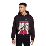 Jordan Men's Brooklyn Air 6 Fleece Pullover Basketball Hoodie Front_Flat