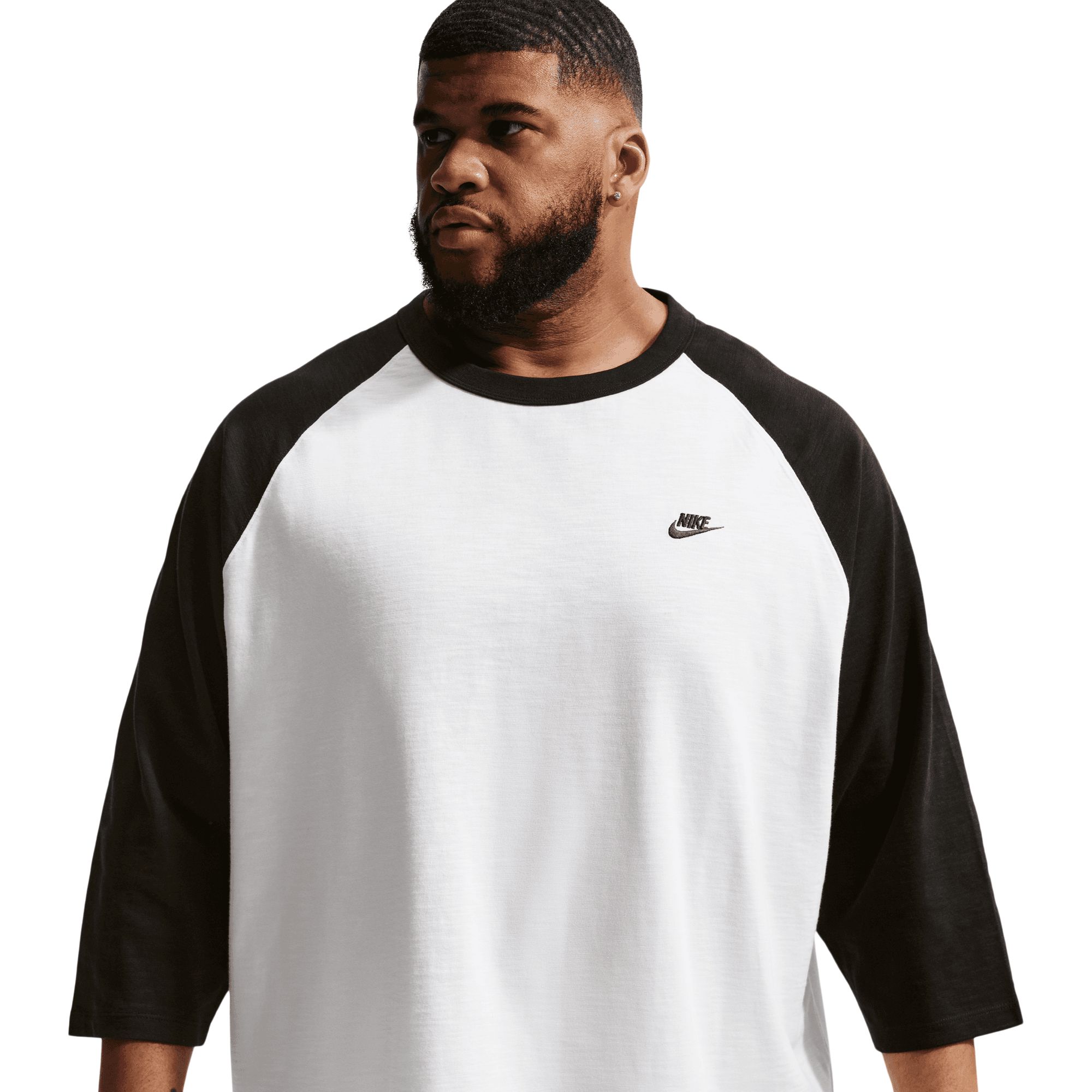 Nike Sportswear Men's Club 3/4 Sleeve Raglan T-Shirt