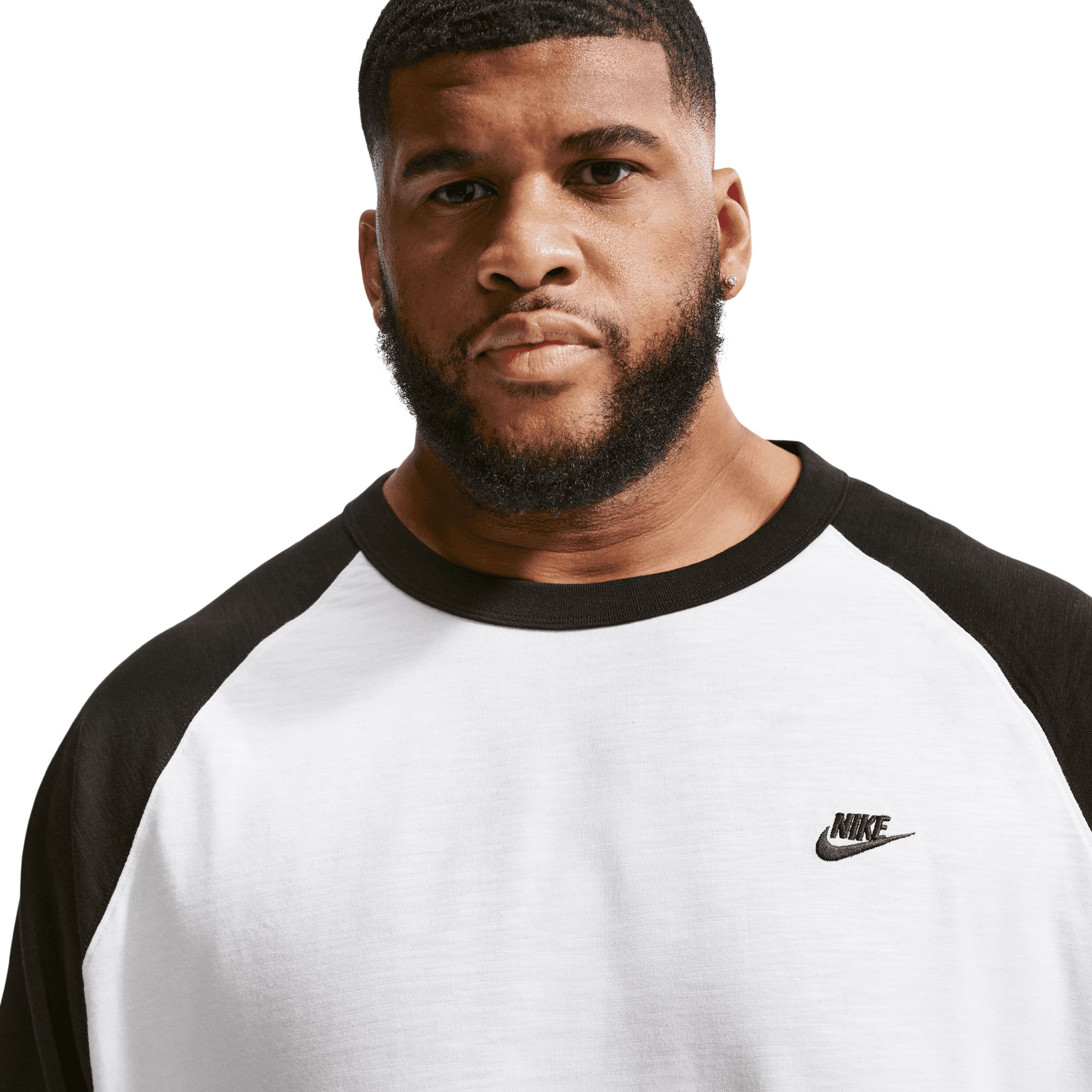 Nike Sportswear Men's Club 3/4 Sleeve Raglan T-Shirt