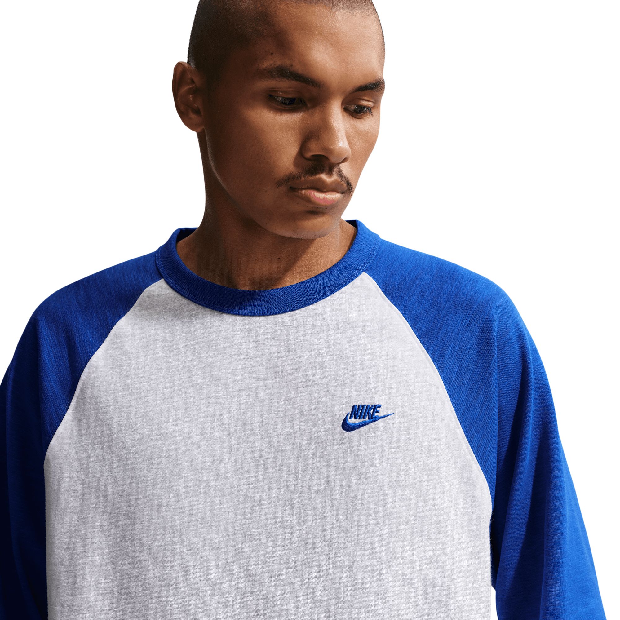 Nike Sportswear Men's Club 3/4 Sleeve Raglan T-Shirt