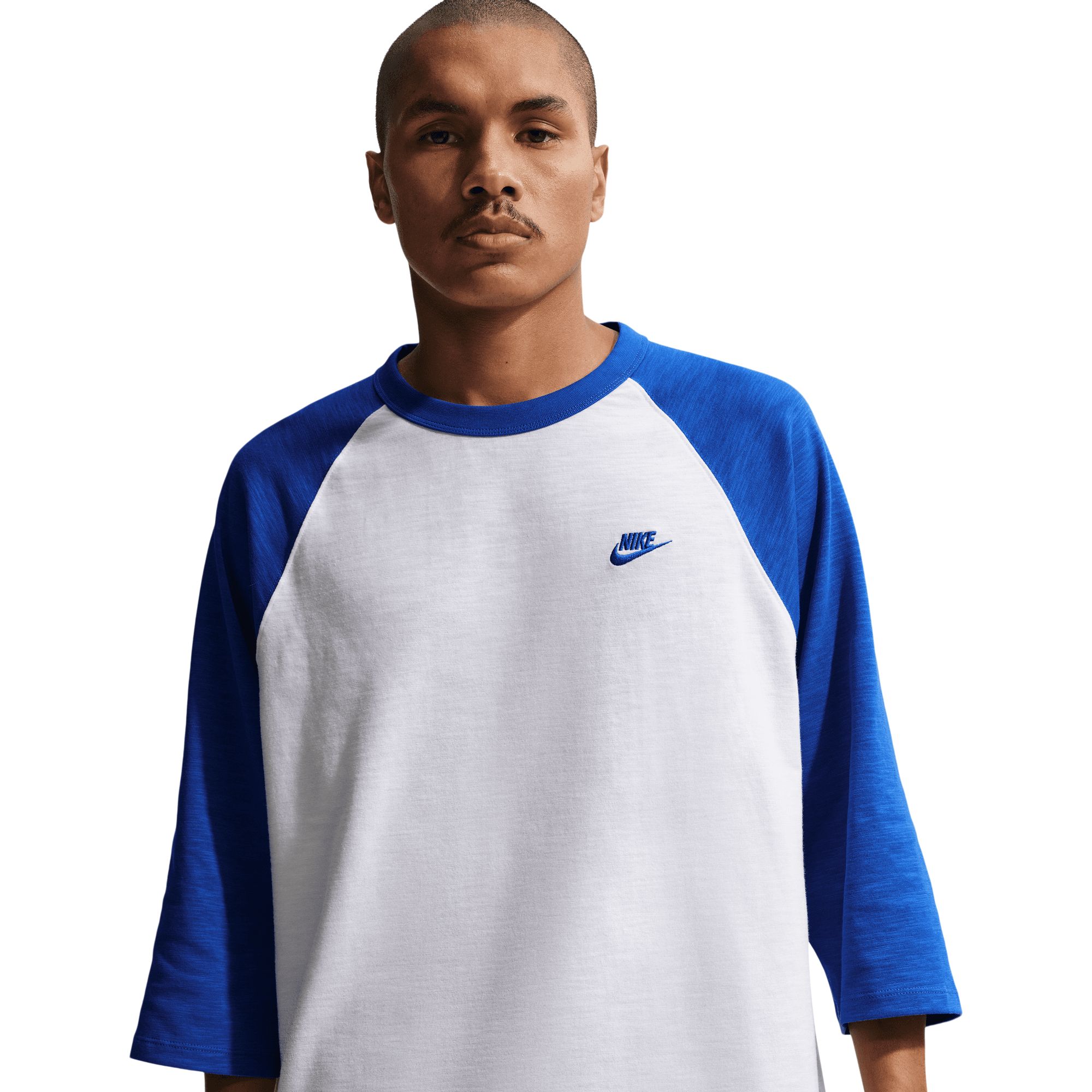 Nike Sportswear Men's Club 3/4 Sleeve Raglan T-Shirt