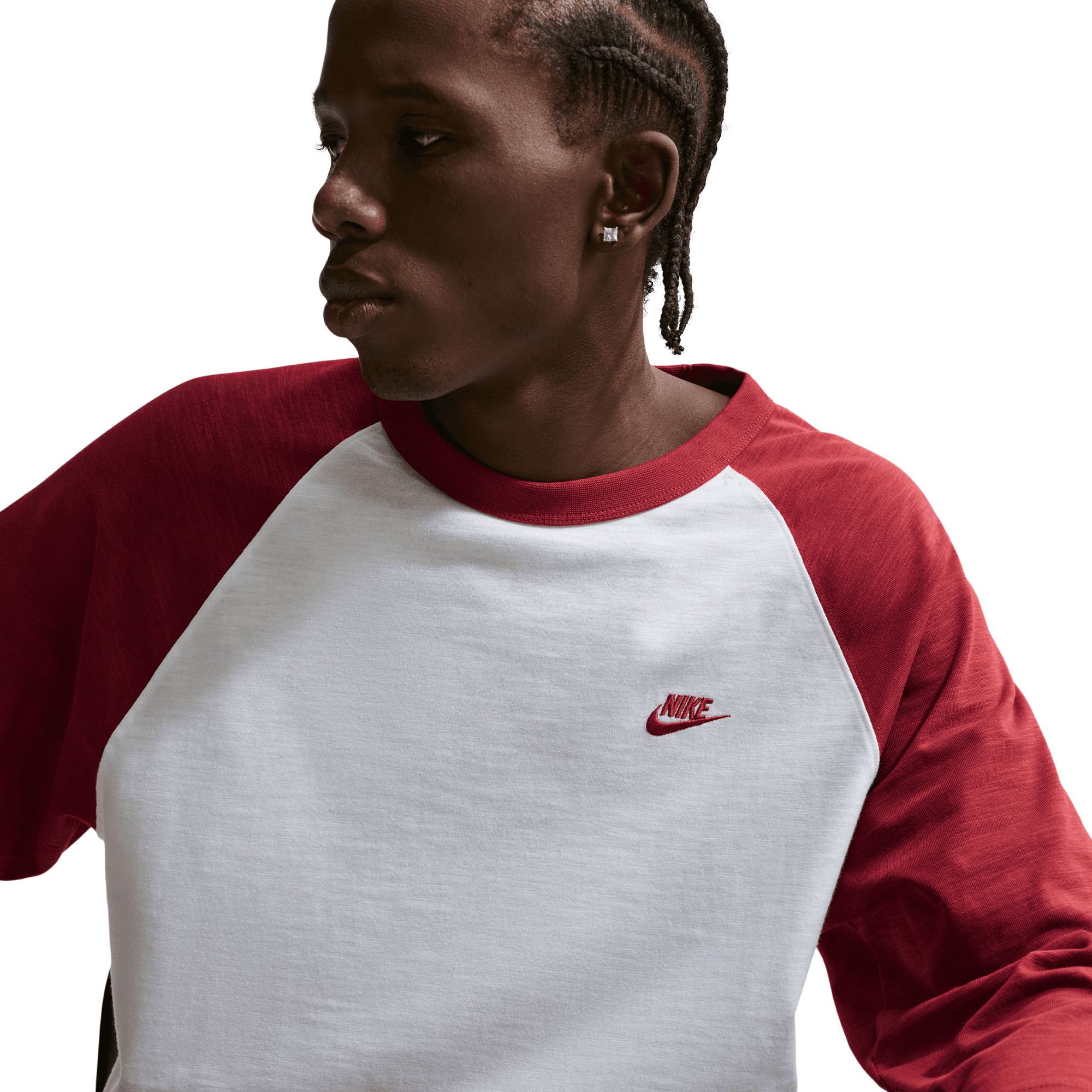 Nike Sportswear Men's Club 3/4 Sleeve Raglan T-shirt