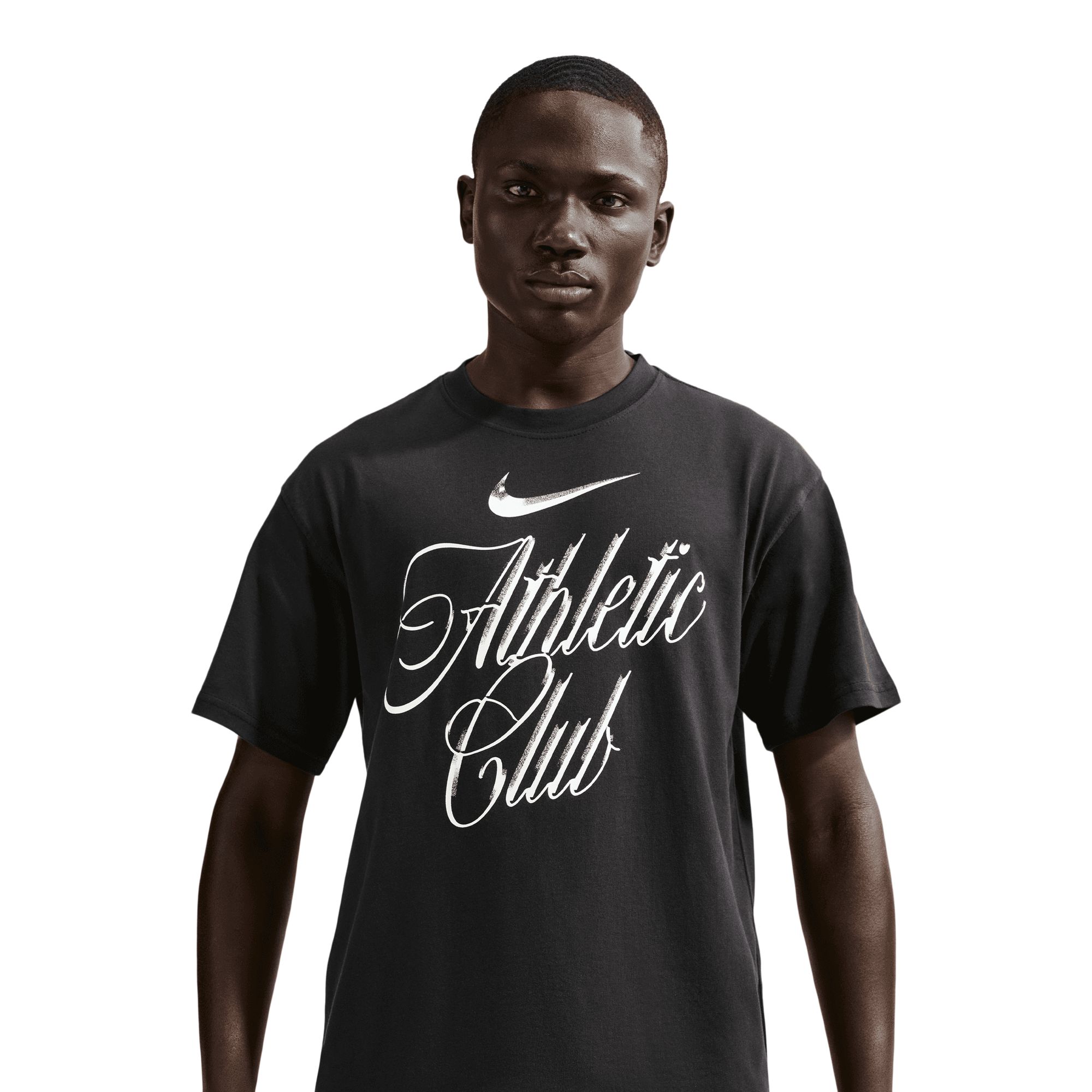 Nike Men's Athletic Club Script Loose T-Shirt