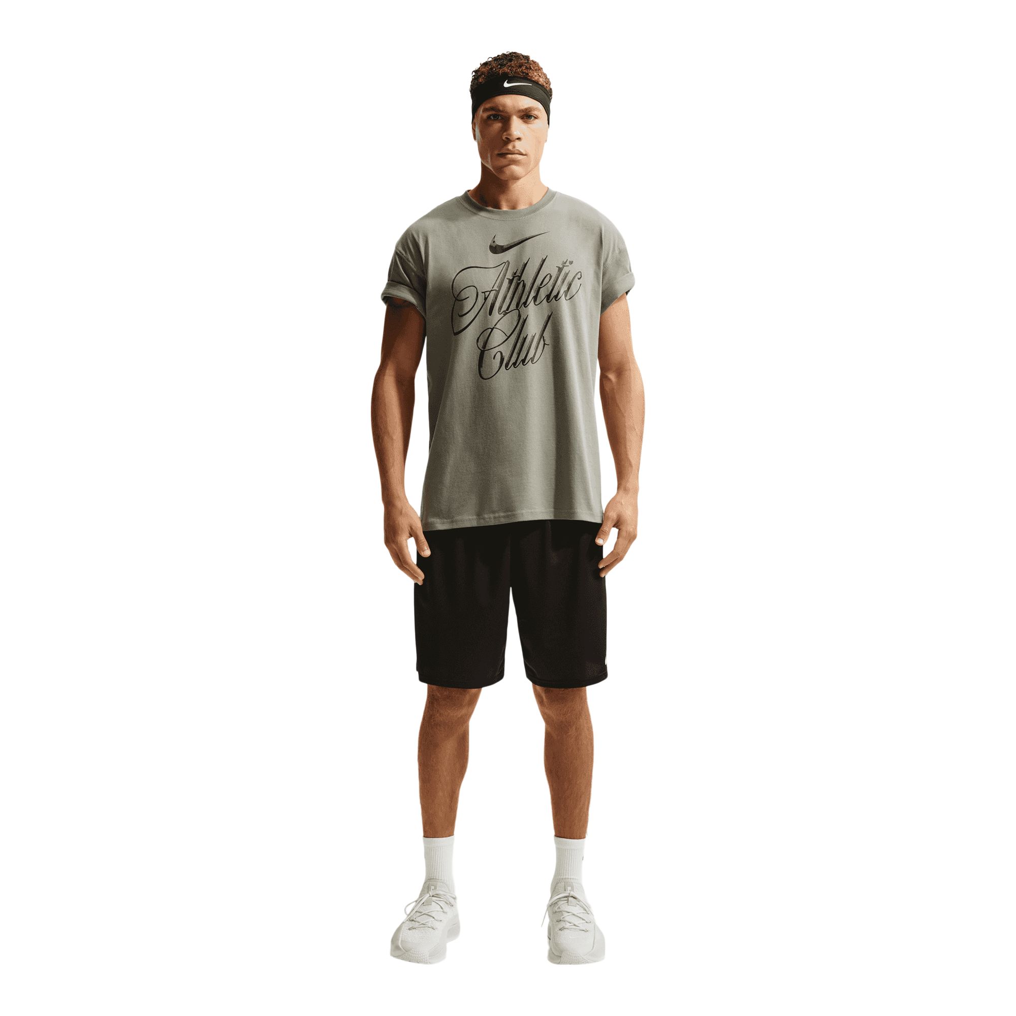 Nike Men's Athletic Club Script Loose T-Shirt