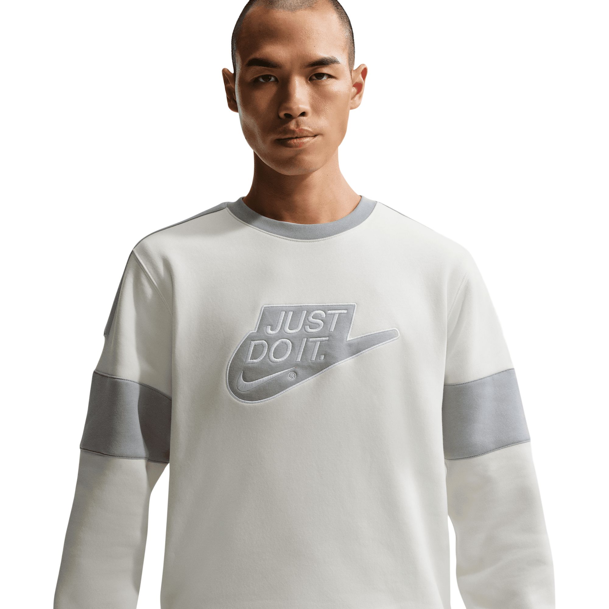 Nike Sportswear Men's Club 2.0 Just Do It Midweight Brushed Fleece Sweatshirt
