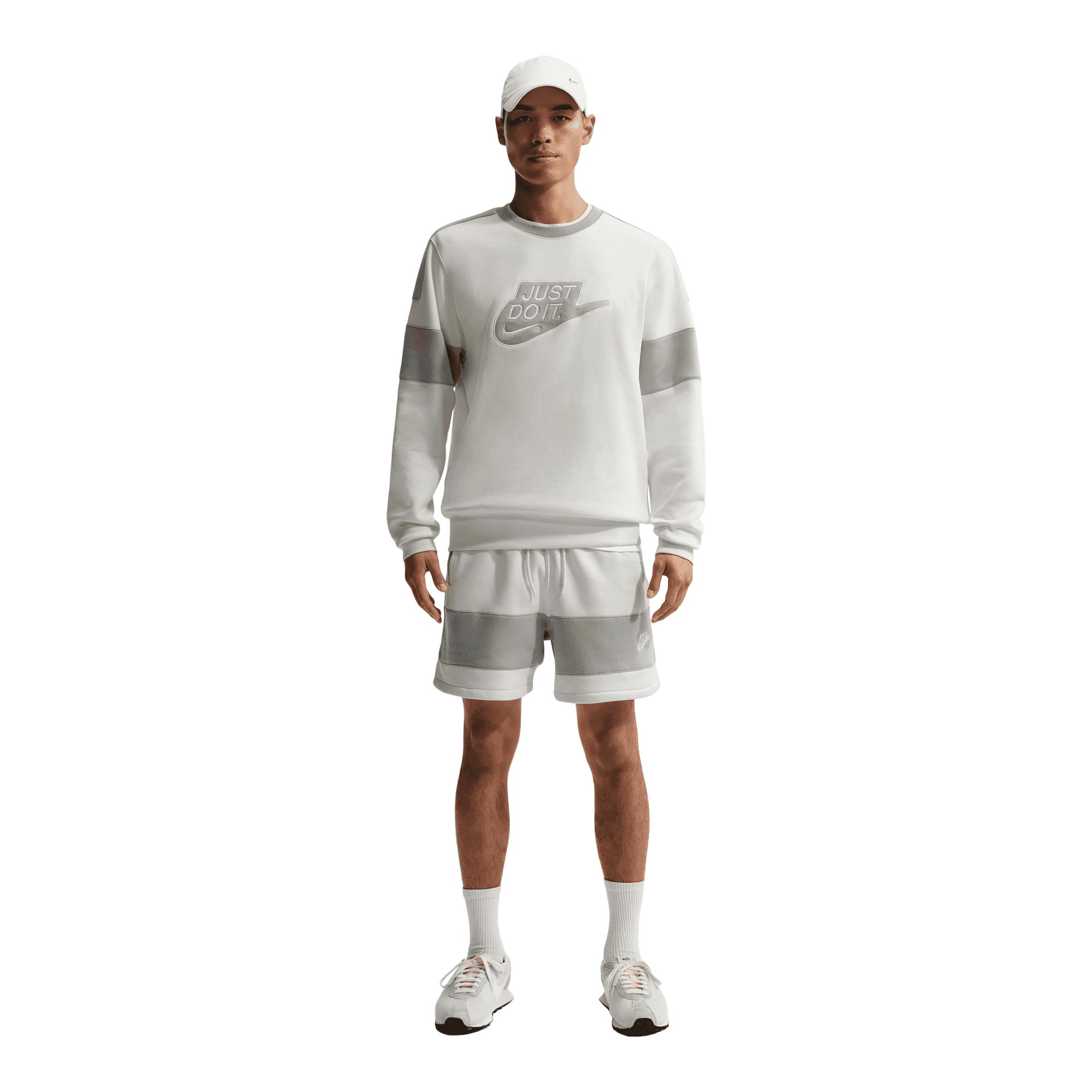 Nike Sportswear Men's Club 2.0 Just Do It Midweight Brushed Fleece Sweatshirt