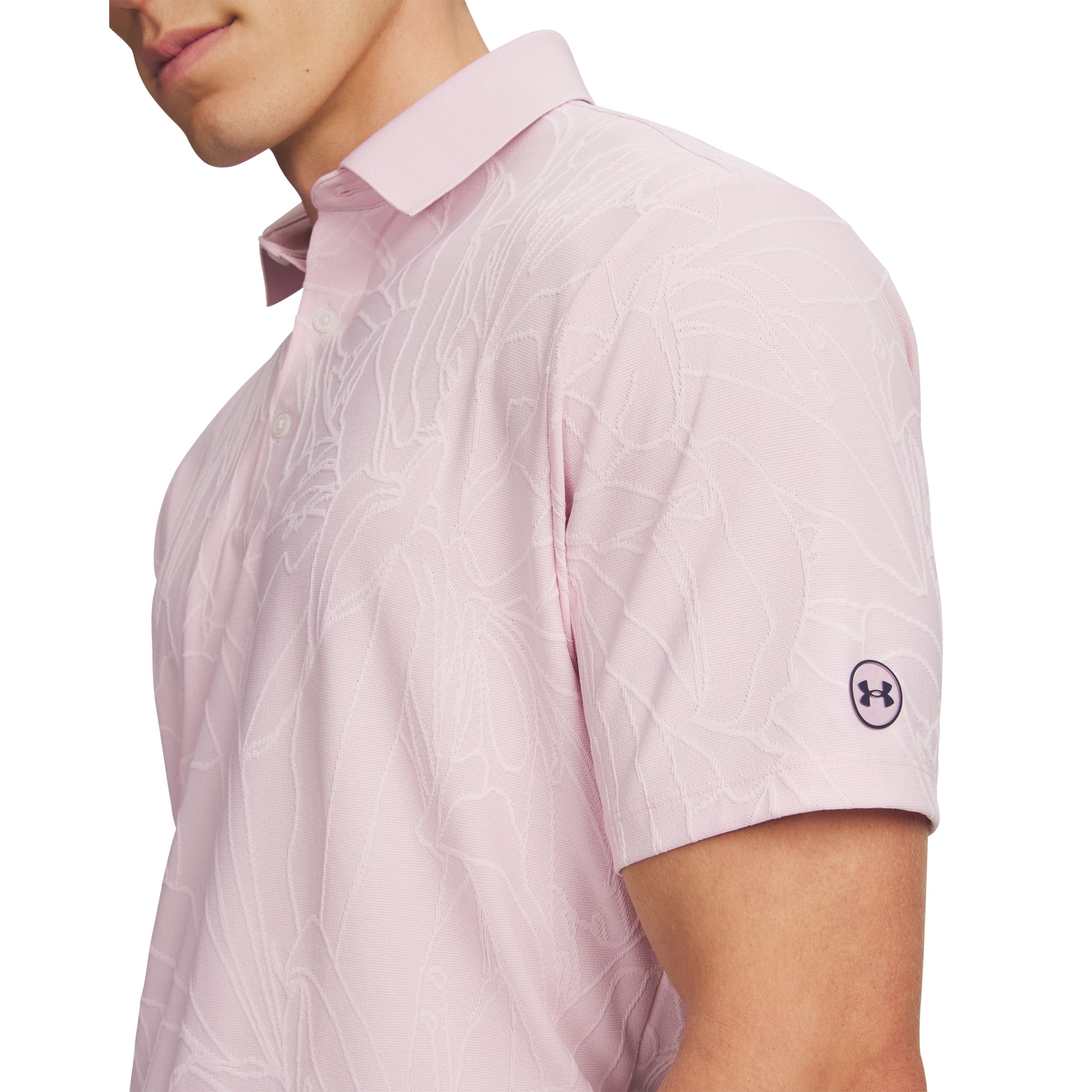 Under Armour Men's Armourdry™ Jacquard Quick-Dry Polo T-shirt