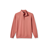 TravisMathew Men's Cloud 2.0 Quarter Zip Long Sleeve Polo Top