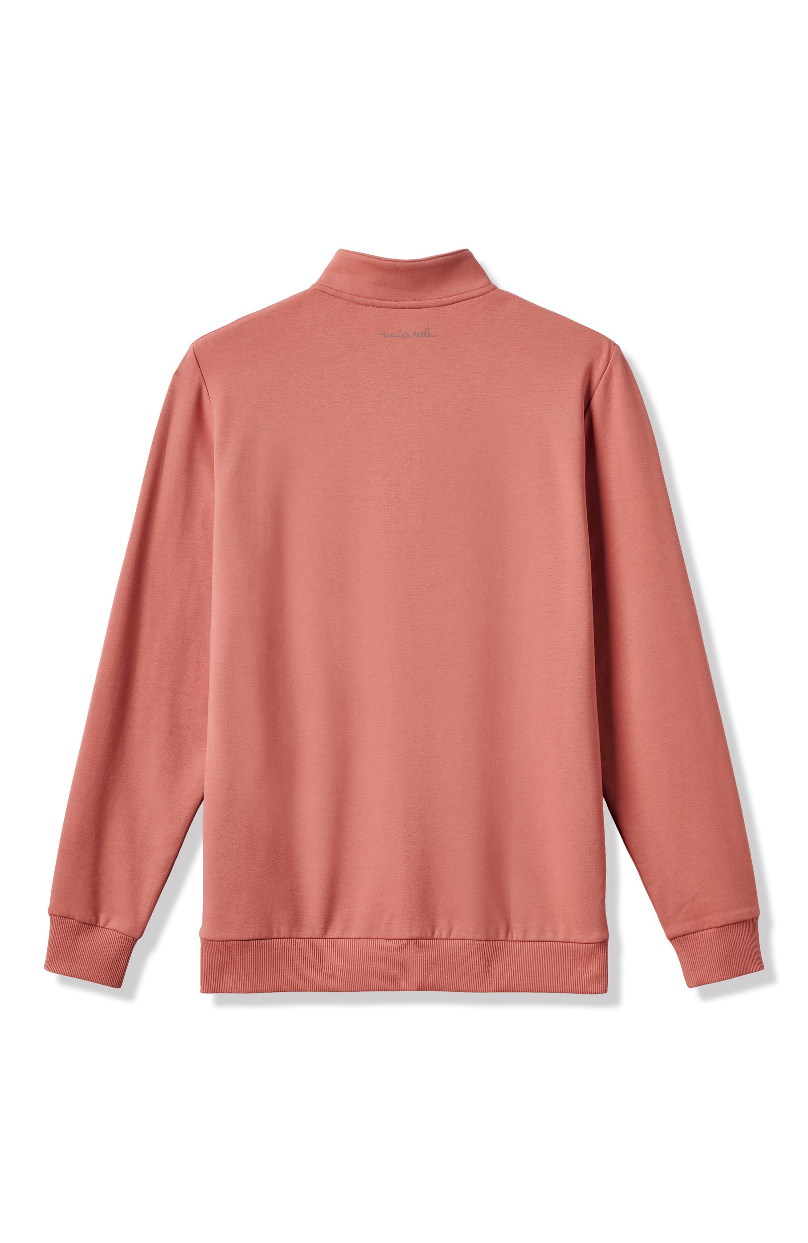 TravisMathew Men's Cloud 2.0 Quarter Zip Long Sleeve Polo Top
