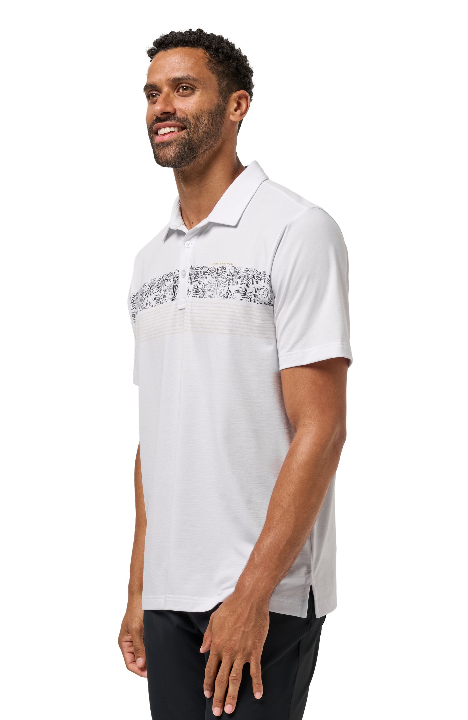 Travis Mathew Men's Jersey Outlook Polo T-Shirt
