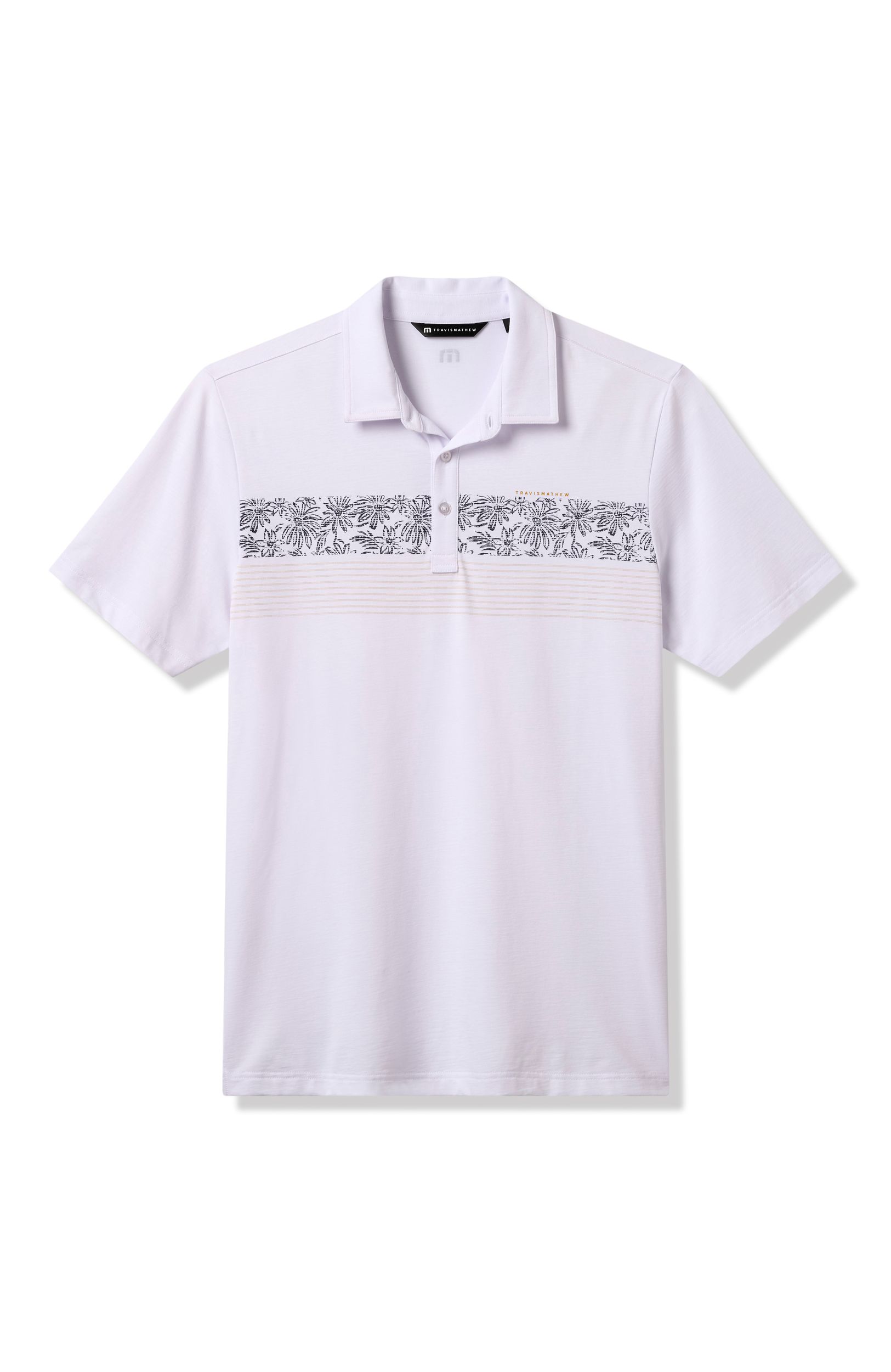Travis Mathew Men's Jersey Outlook Polo T-Shirt