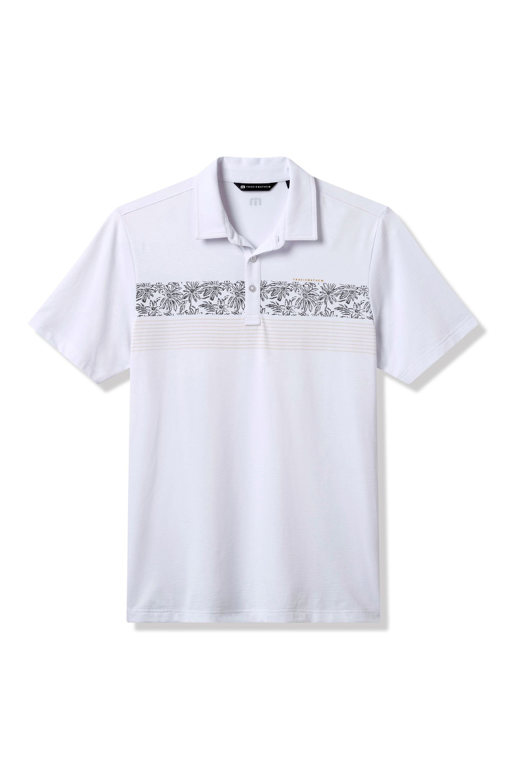 Travis Mathew Men's Jersey Outlook Polo T-Shirt