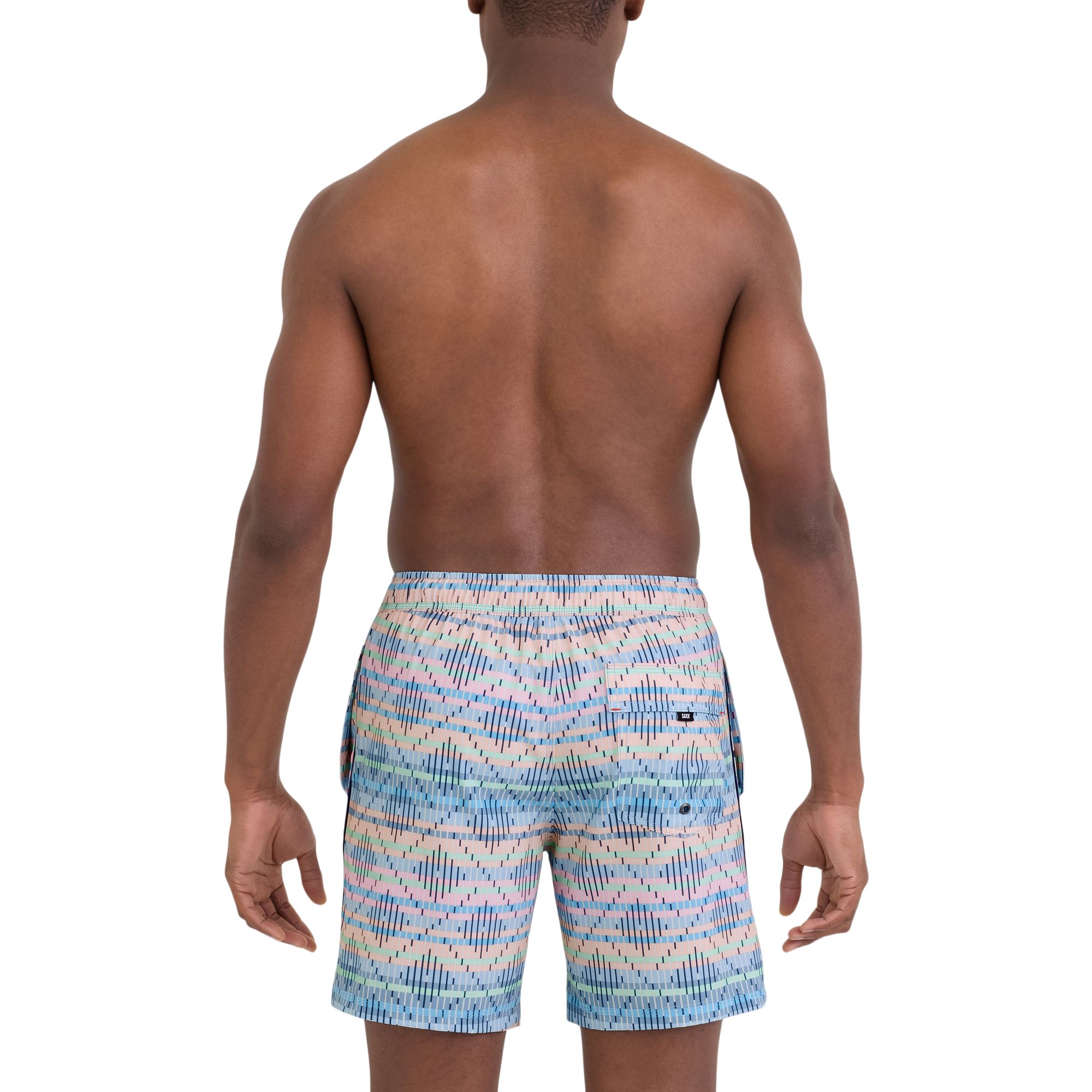 SAXX Men's Oh Buoy 7 Inch Brief Liner Volley Shorts