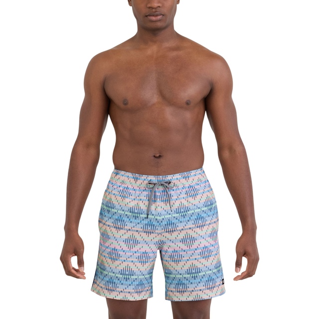 SAXX Men's Oh Buoy 7 Inch Brief Liner Volley Shorts
