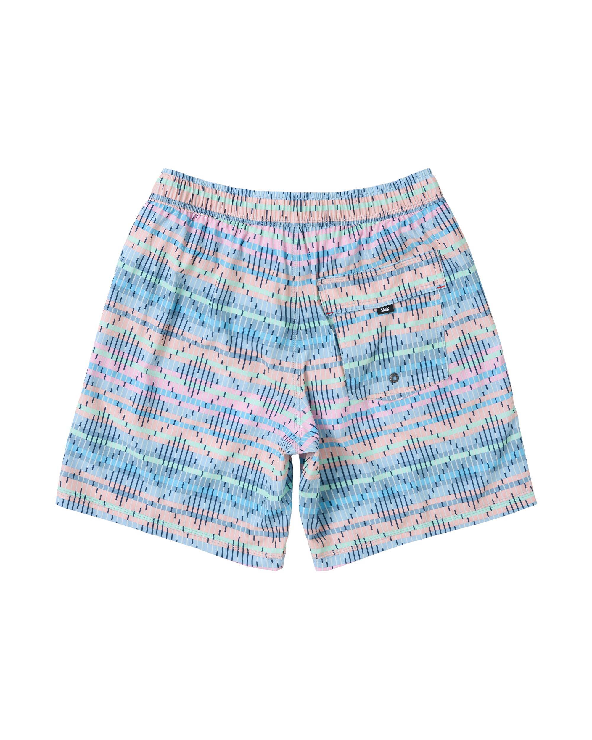 SAXX Men's Oh Buoy 7 Inch Brief Liner Volley Shorts