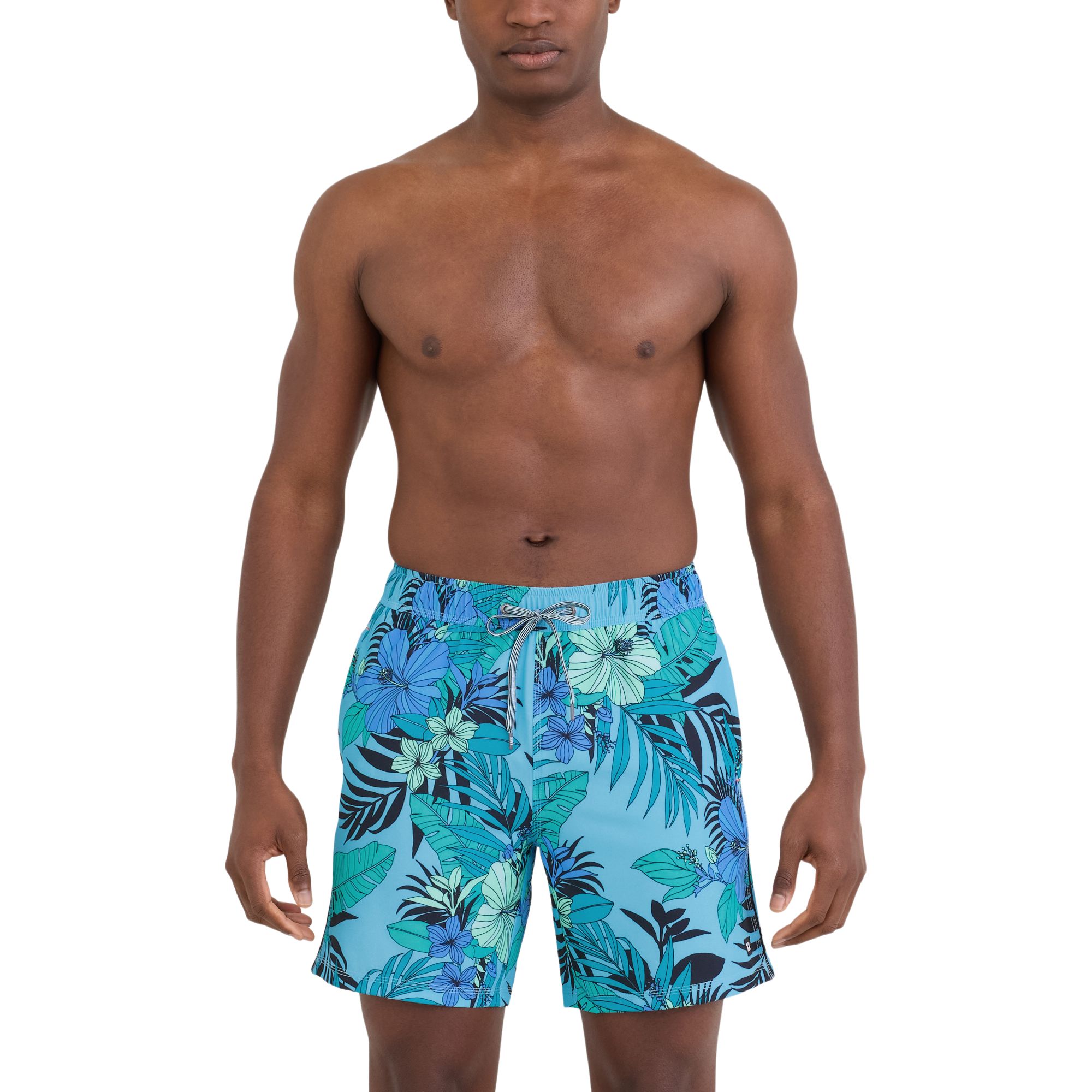 SAXX Men's Oh Buoy 7 Inch Brief Liner Volley Shorts