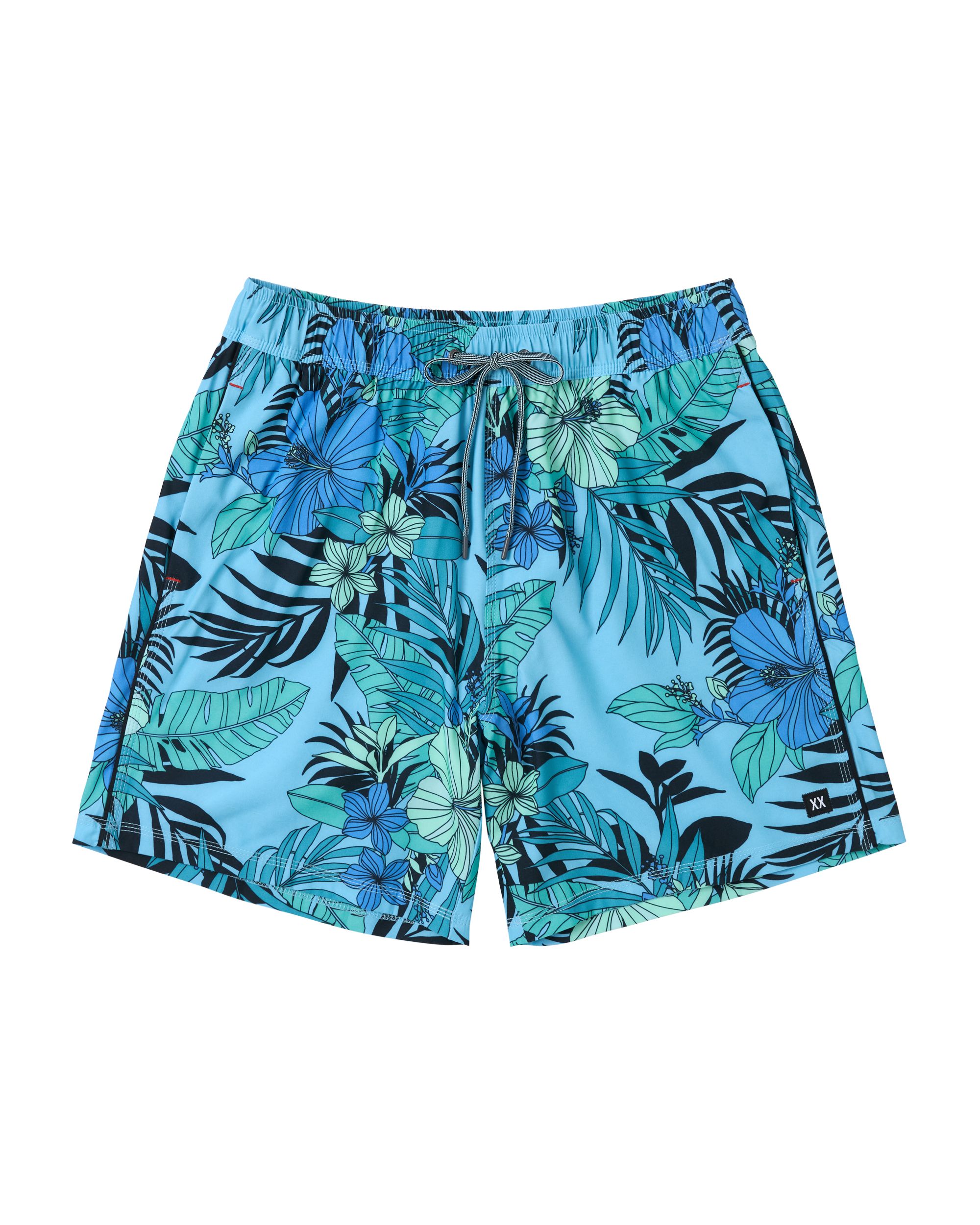 SAXX Men's Oh Buoy 7 Inch Brief Liner Volley Shorts