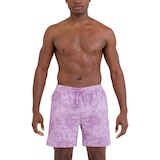 SAXX Men's Sea To Shore 2 in 1 6 Inch Volley Shorts Front_Flat