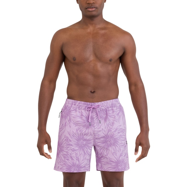 SAXX Men's Sea To Shore 2 in 1 6 Inch Volley Shorts