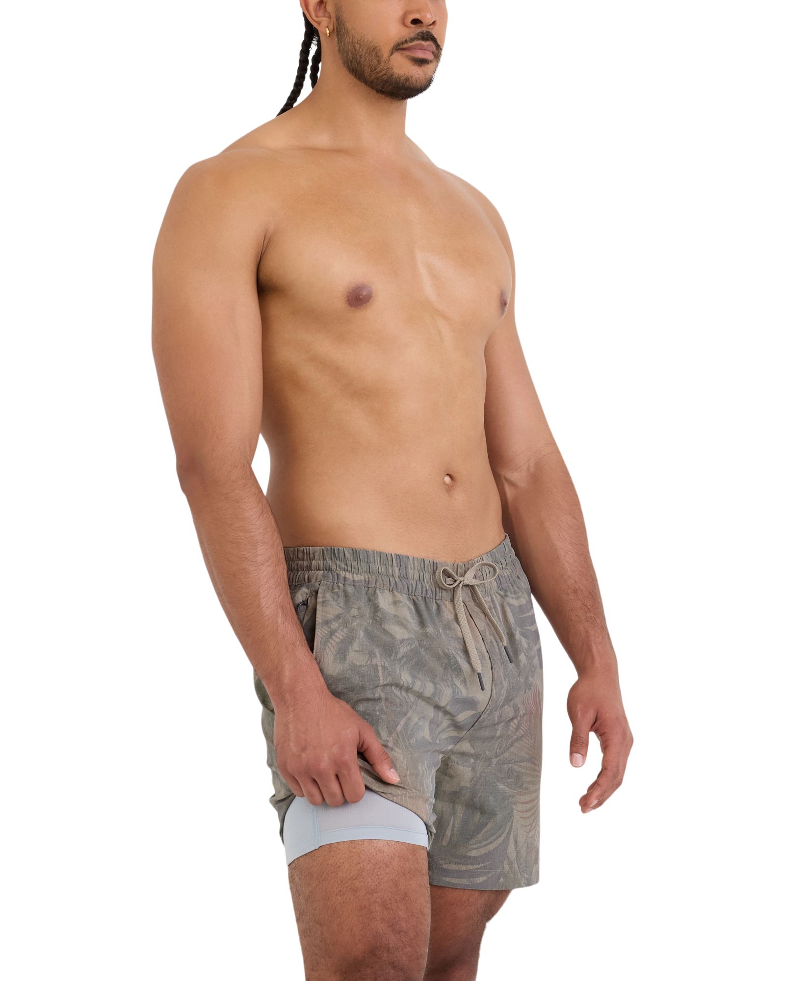 SAXX Men's Sea To Shore 2 in 1 6 Inch Volley Shorts