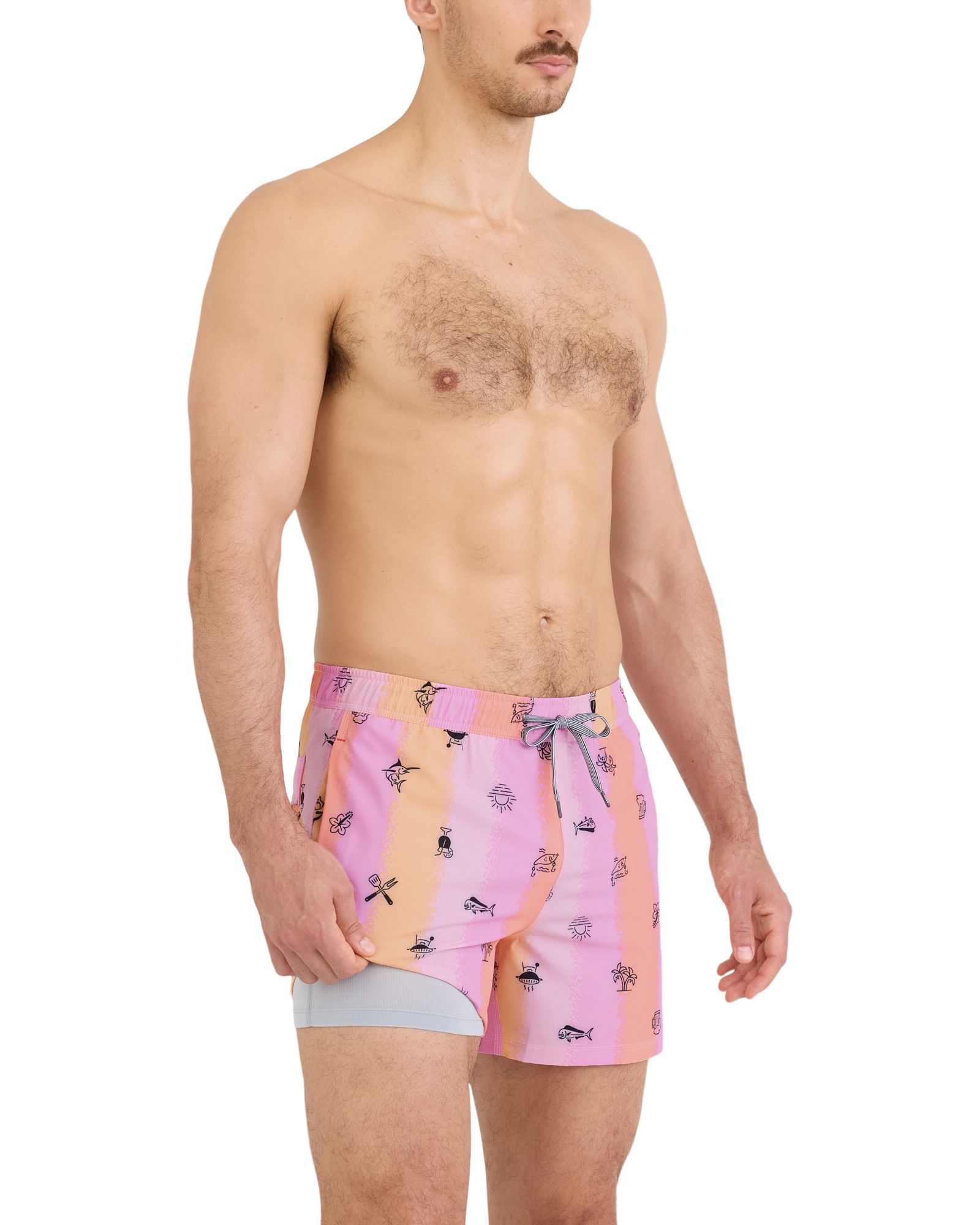 SAXX Men's Oh Buoy 5 Inch Volley Shorts