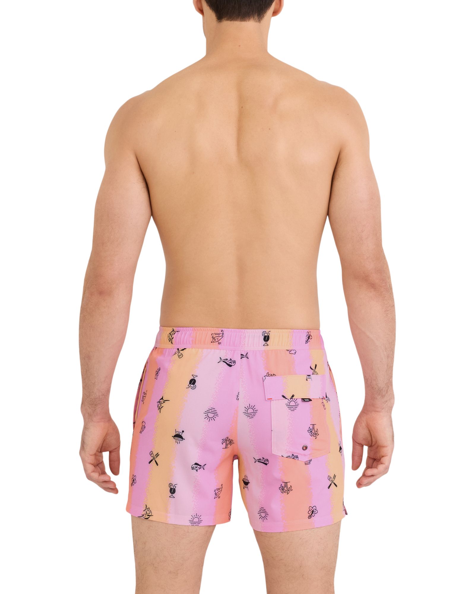 SAXX Men's Oh Buoy 5 Inch Volley Shorts