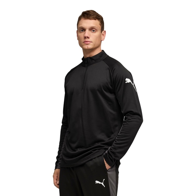 PUMA Men's LIGA 1/4 Zip Long Sleeve Top