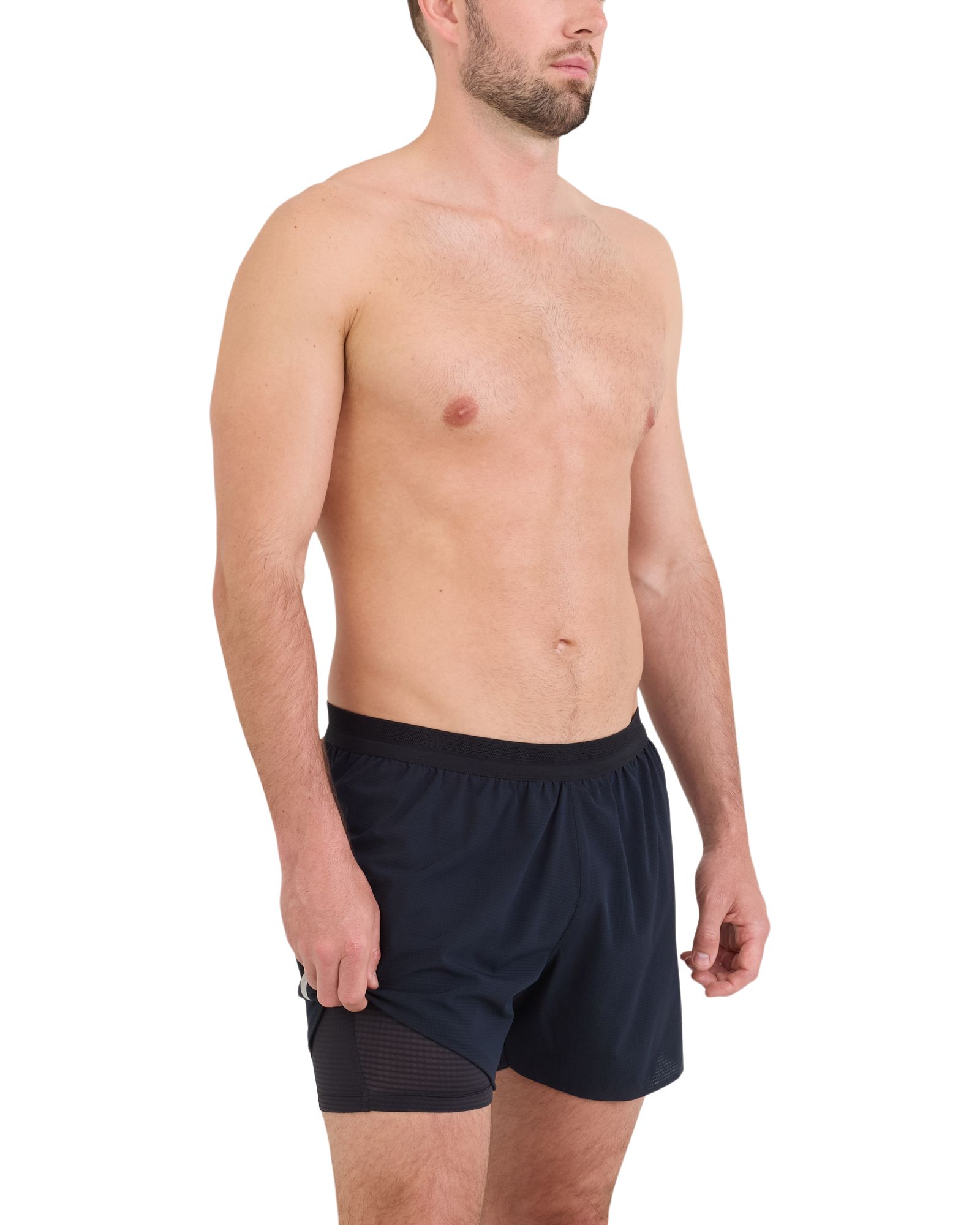SAXX Men's Race Pace 2 In 1 5" Lightweight Moisture-Wicking Running Shorts