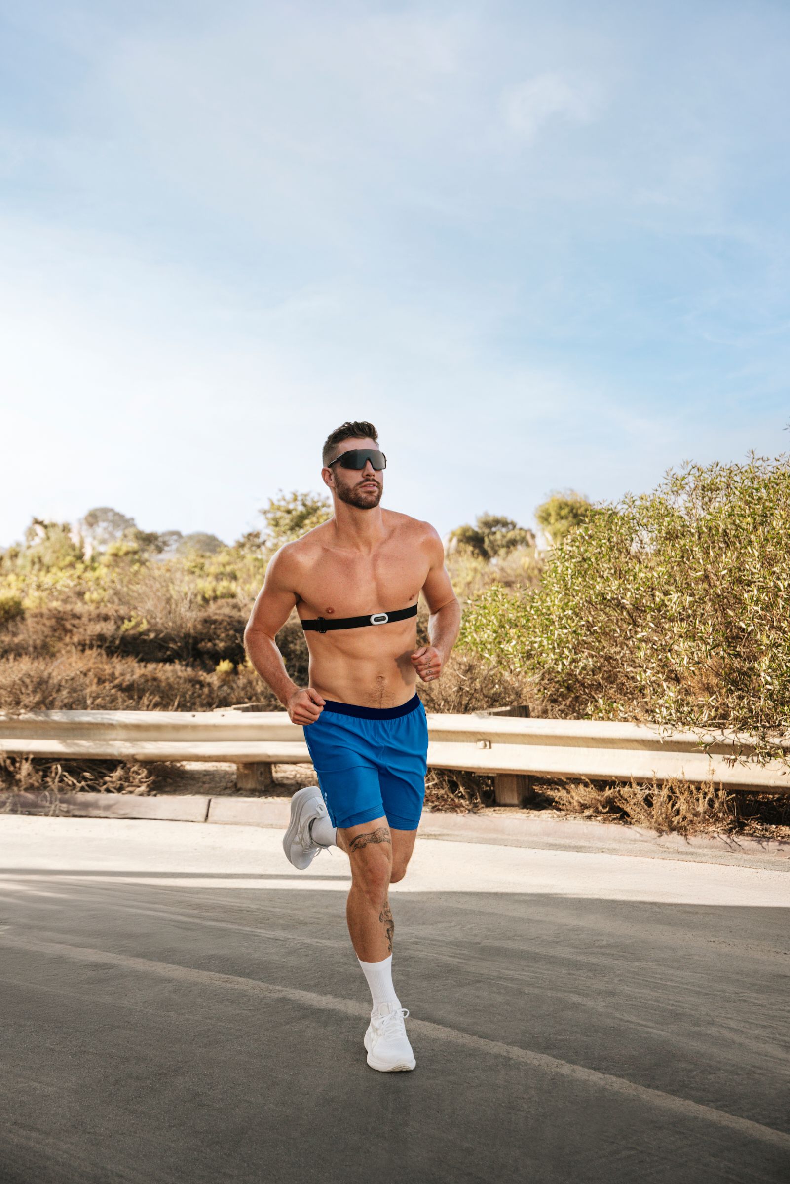 SAXX Men's Run For All 2 In 1 5" Lightweight Moisture-Wicking Athletic Shorts