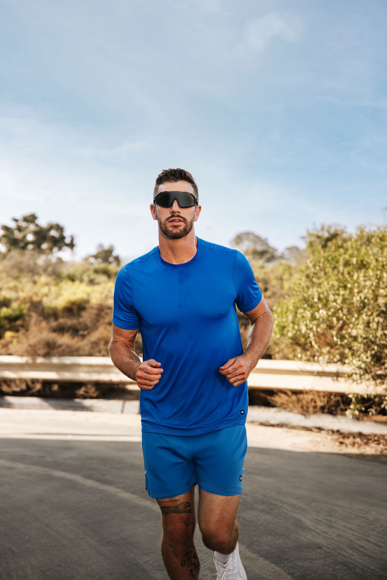 SAXX Men's Run For All 2 In 1 5" Lightweight Moisture-Wicking Athletic Shorts