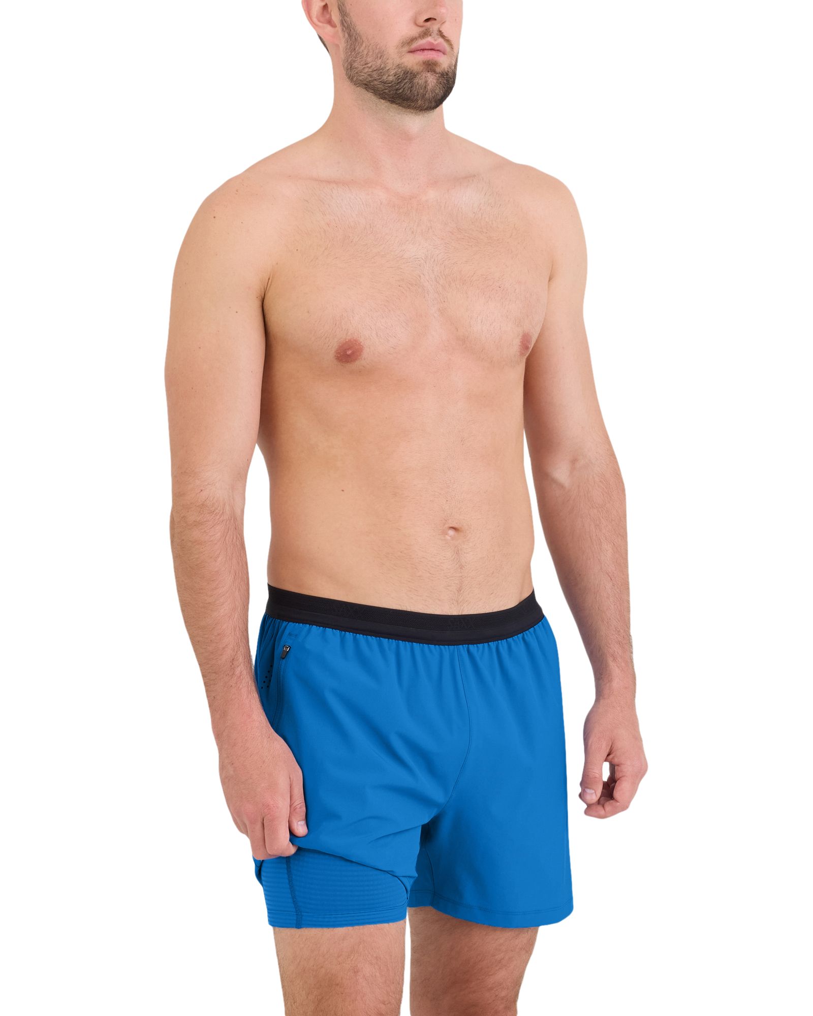 SAXX Men's Run For All 2 In 1 5" Lightweight Moisture-Wicking Athletic Shorts