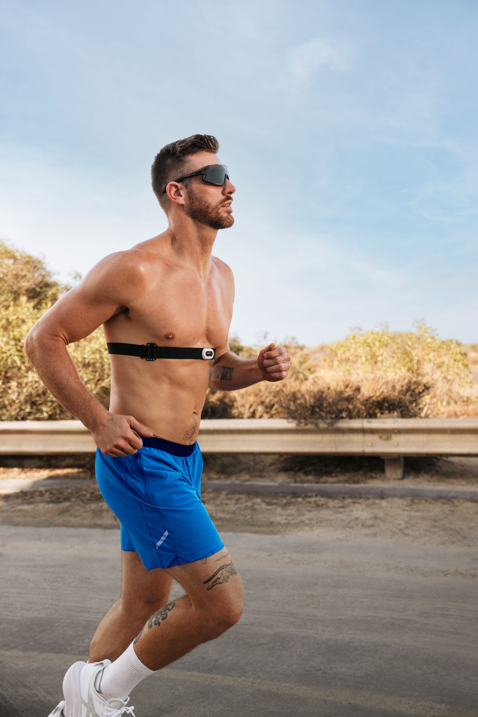 SAXX Men's Run For All 2 In 1 5" Lightweight Moisture-Wicking Athletic Shorts