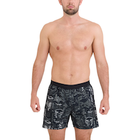 SAXX Men's Run For All 2 In 1 5" Lightweight Moisture-Wicking Athletic Shorts
