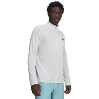 Under Armour Men's Tech™ Textured 1/2 Zip Long Sleeve Top Front_Angled_Right