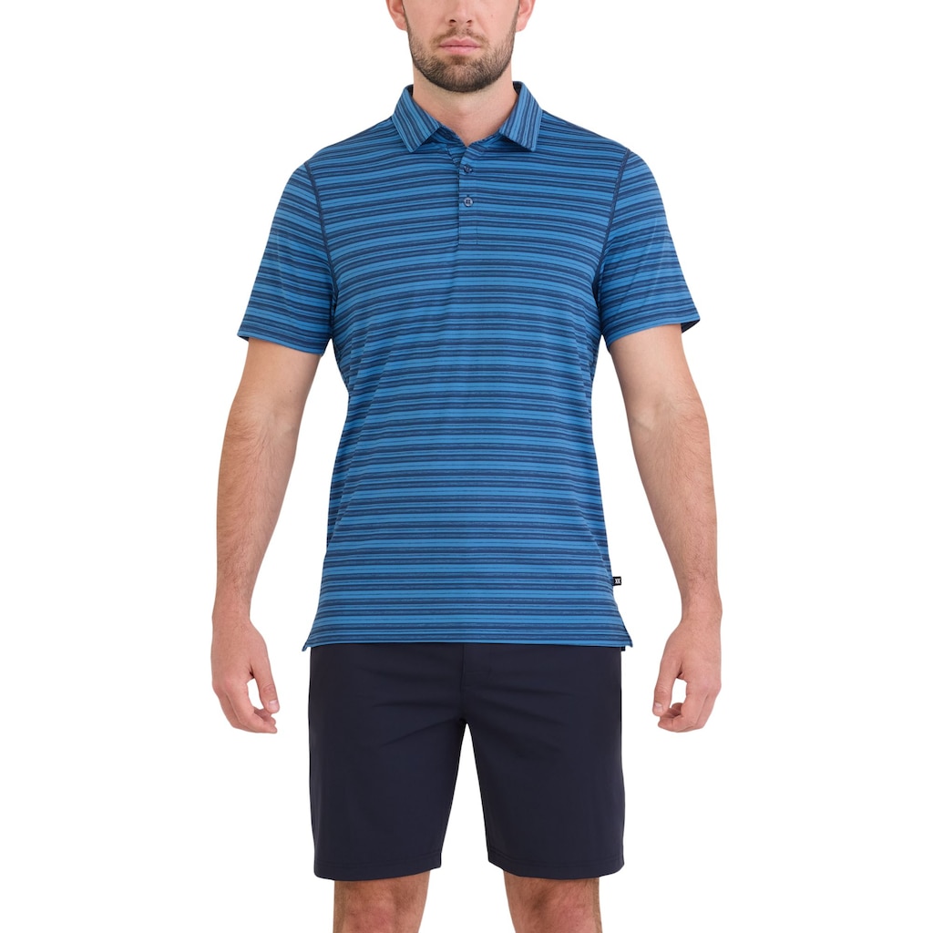 SAXX DropTemp Print Polo T Shirt
