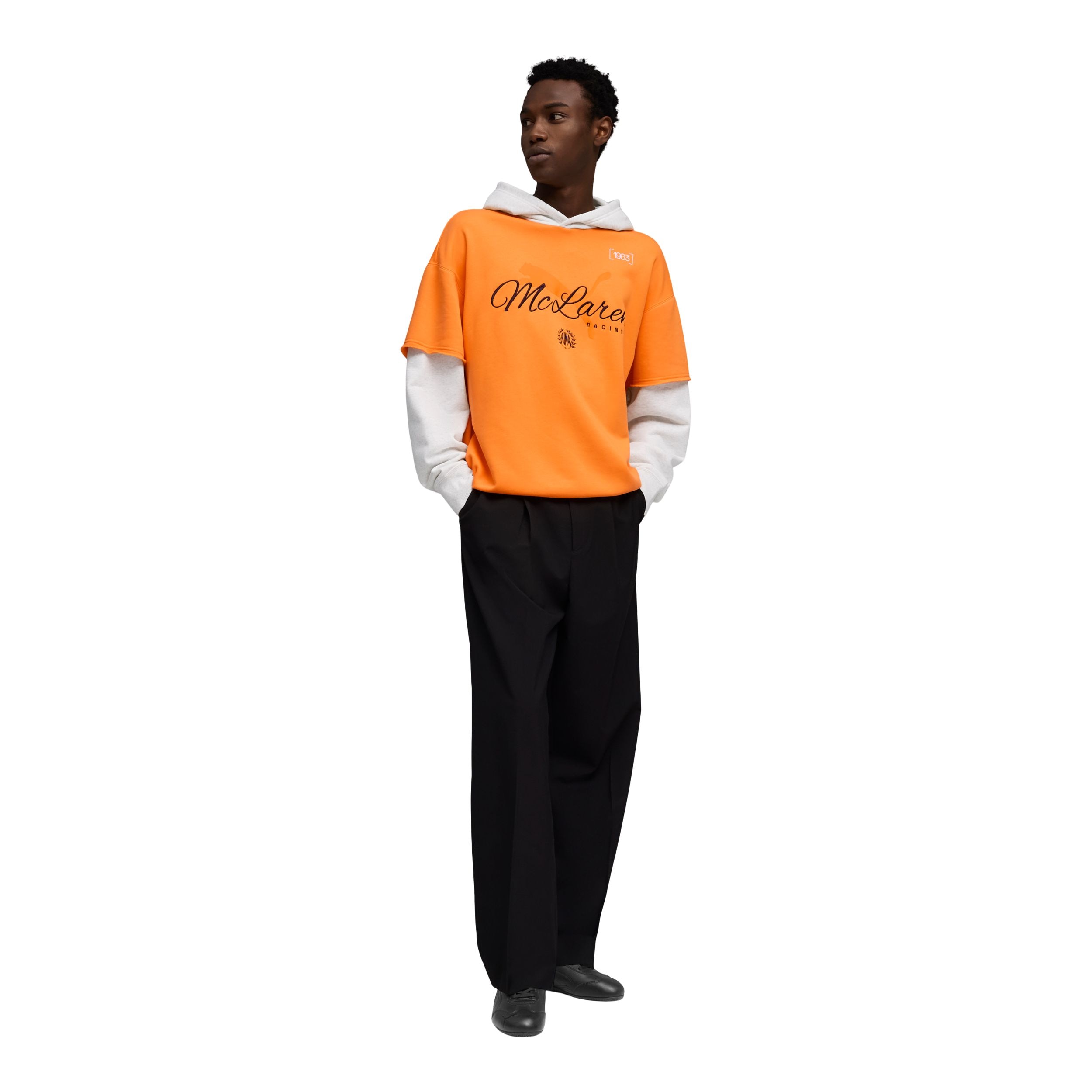 PUMA Men's McLaren Layered Hoodie