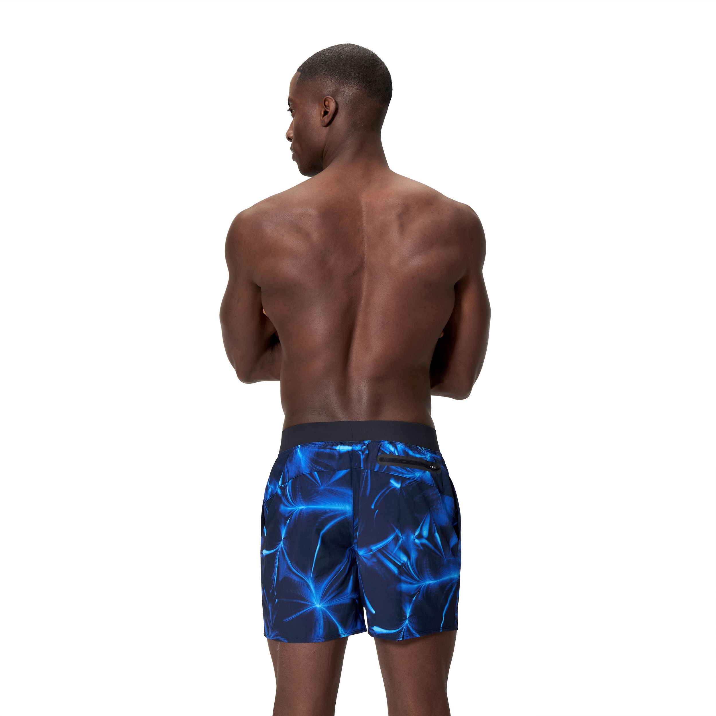 Speedo Men's Lookout Print 16 Inch Volley Shorts