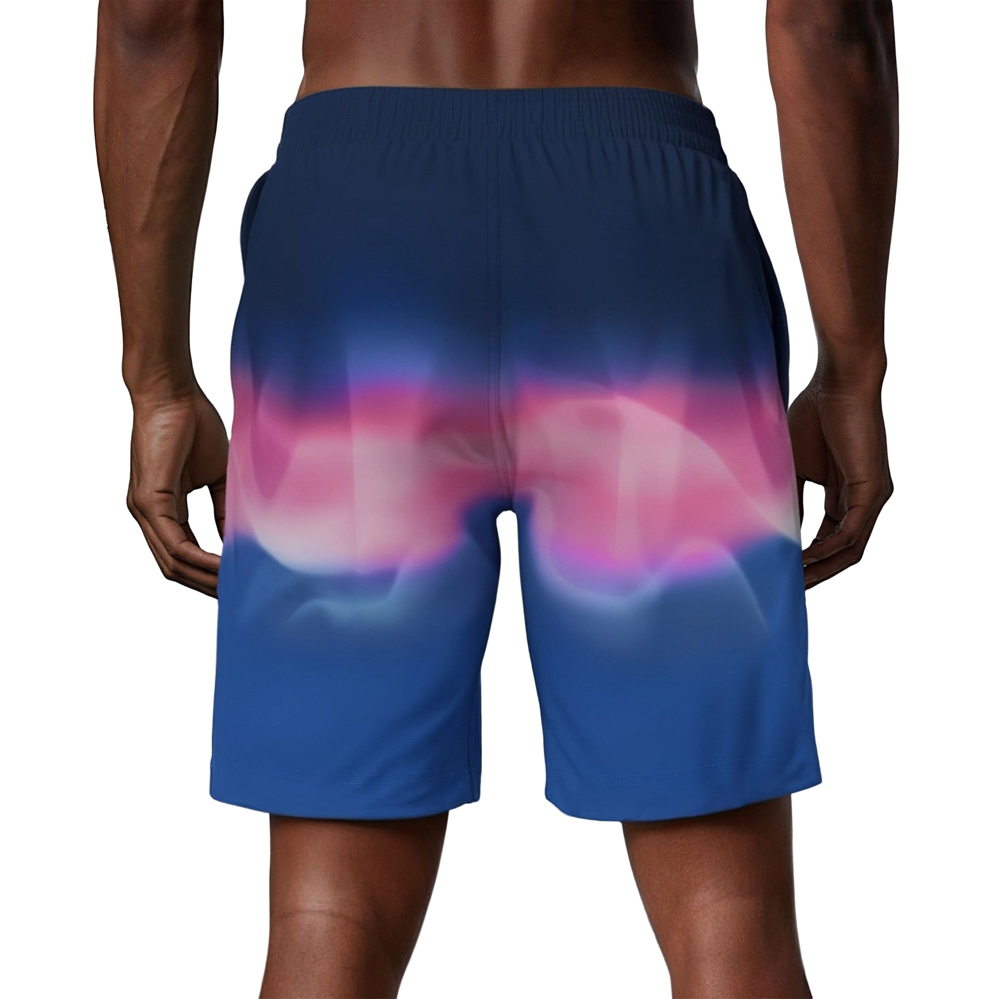 Nike Men's Swim Breaker Ripple 9" Volley Swim Trunks