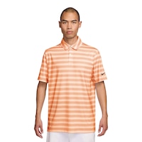 Nike Golf Men's Velocity Striped Dri-FIT Polo T-shirt Front_Flat