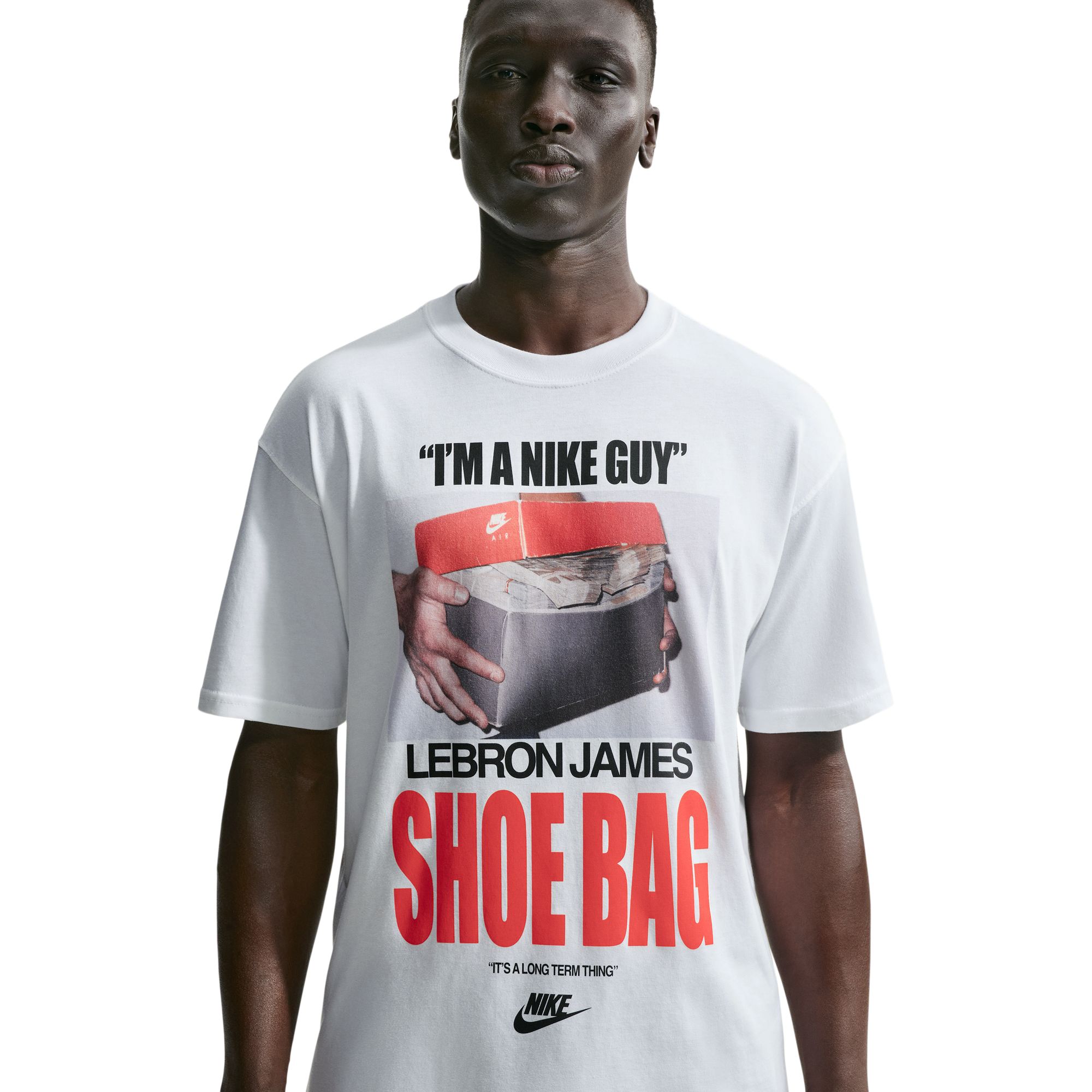 Nike Men's LeBron Shoe Bag T-Shirt