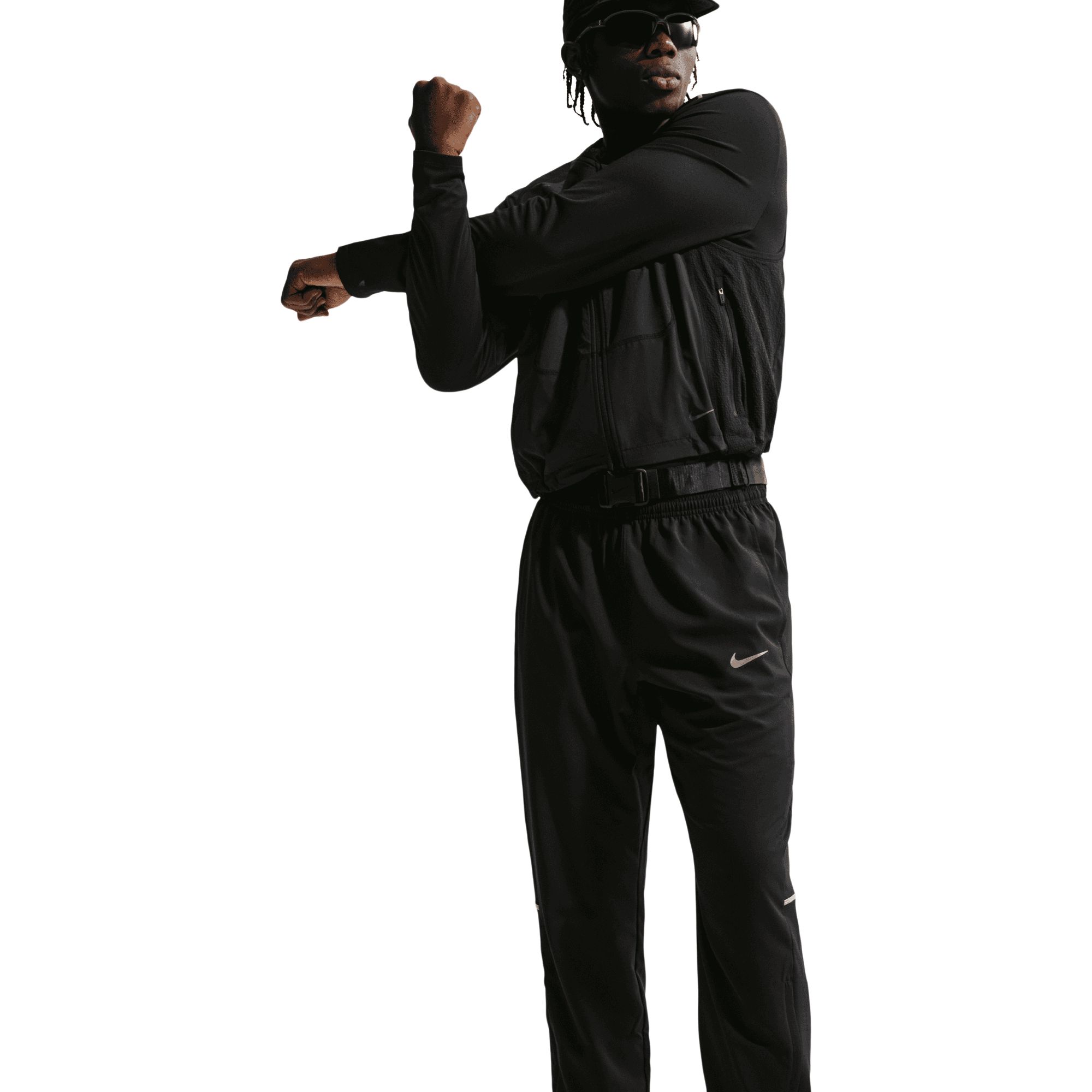 Nike Men's Dri-fit Miler 2 Lightweight Sweat-wicking Pants