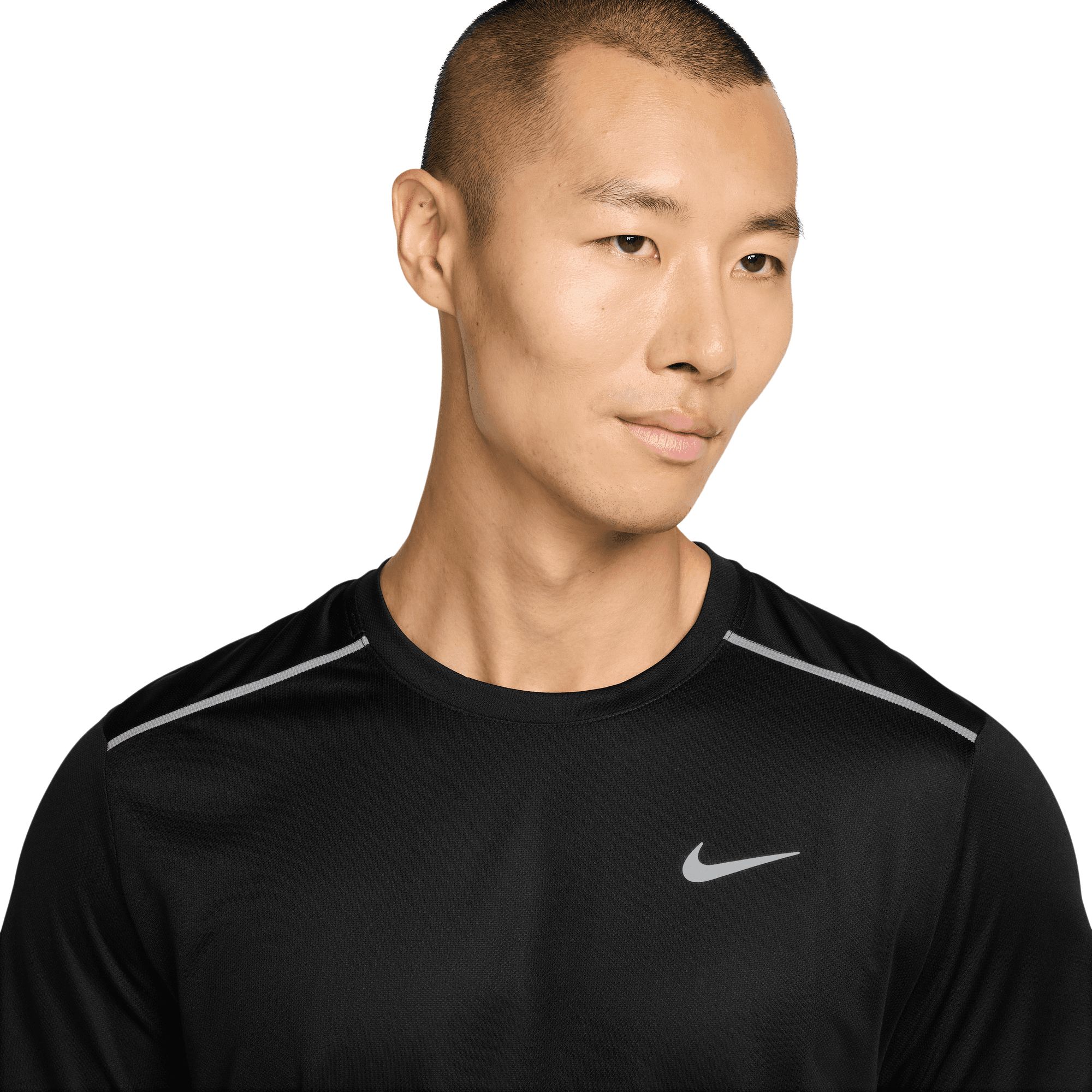 Nike Men's Dri-fit Miler 2 Lightweight Short Sleeve Workout T-shirt