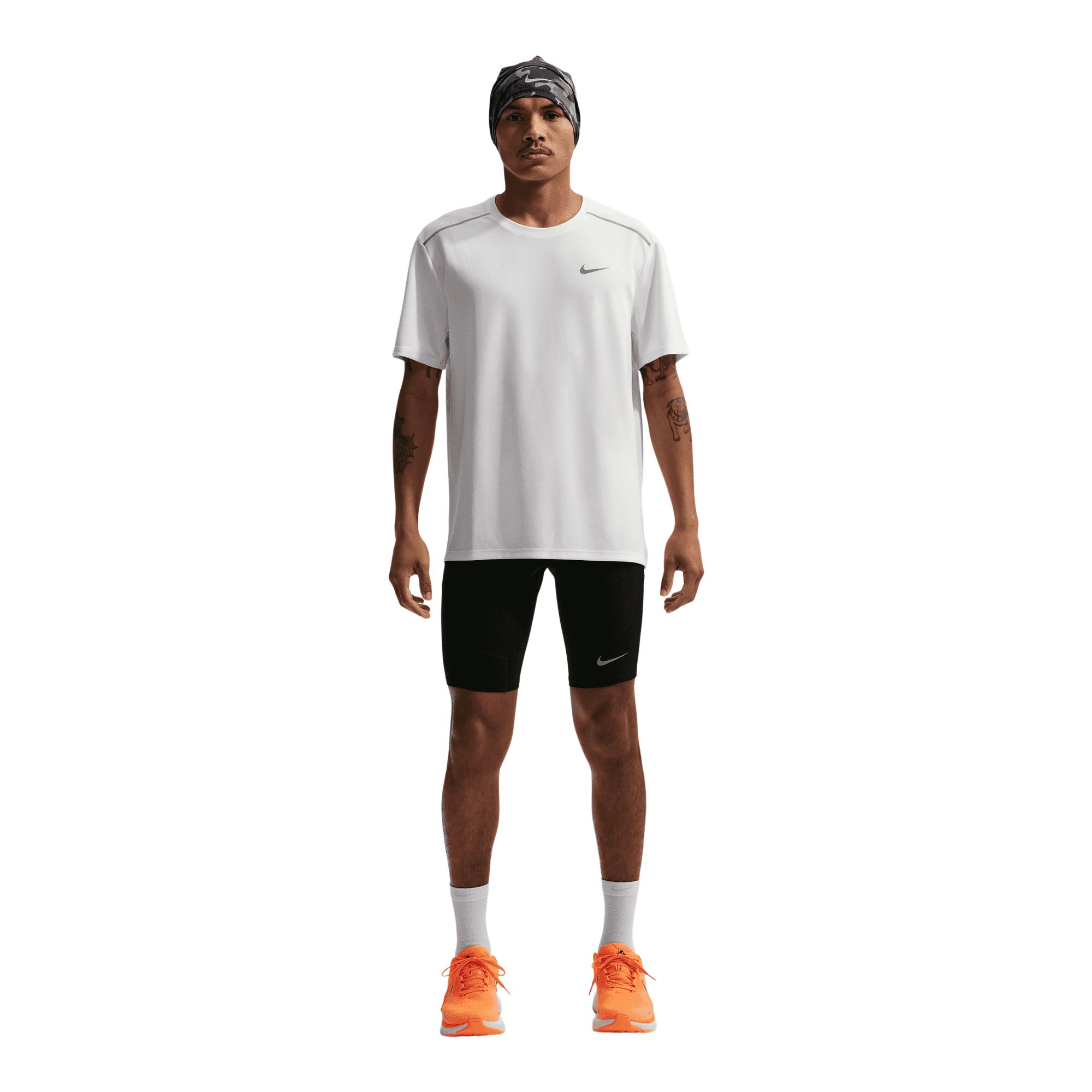 Nike Men's Dri-fit Miler 2 Lightweight Short Sleeve Workout T-shirt