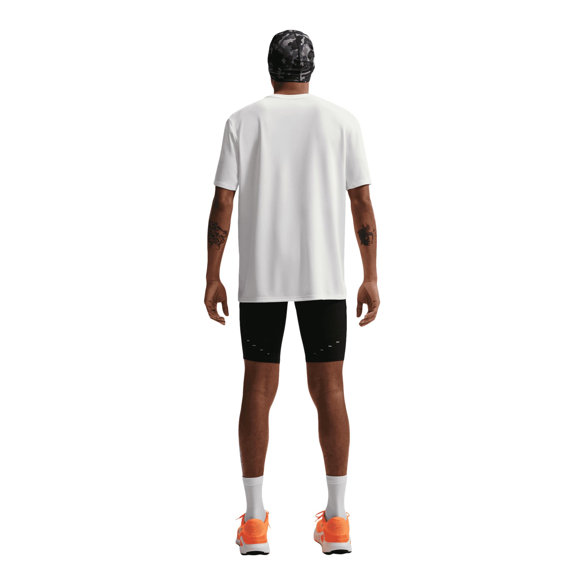 Nike Men's Dri-fit Miler 2 Lightweight Short Sleeve Workout T-shirt